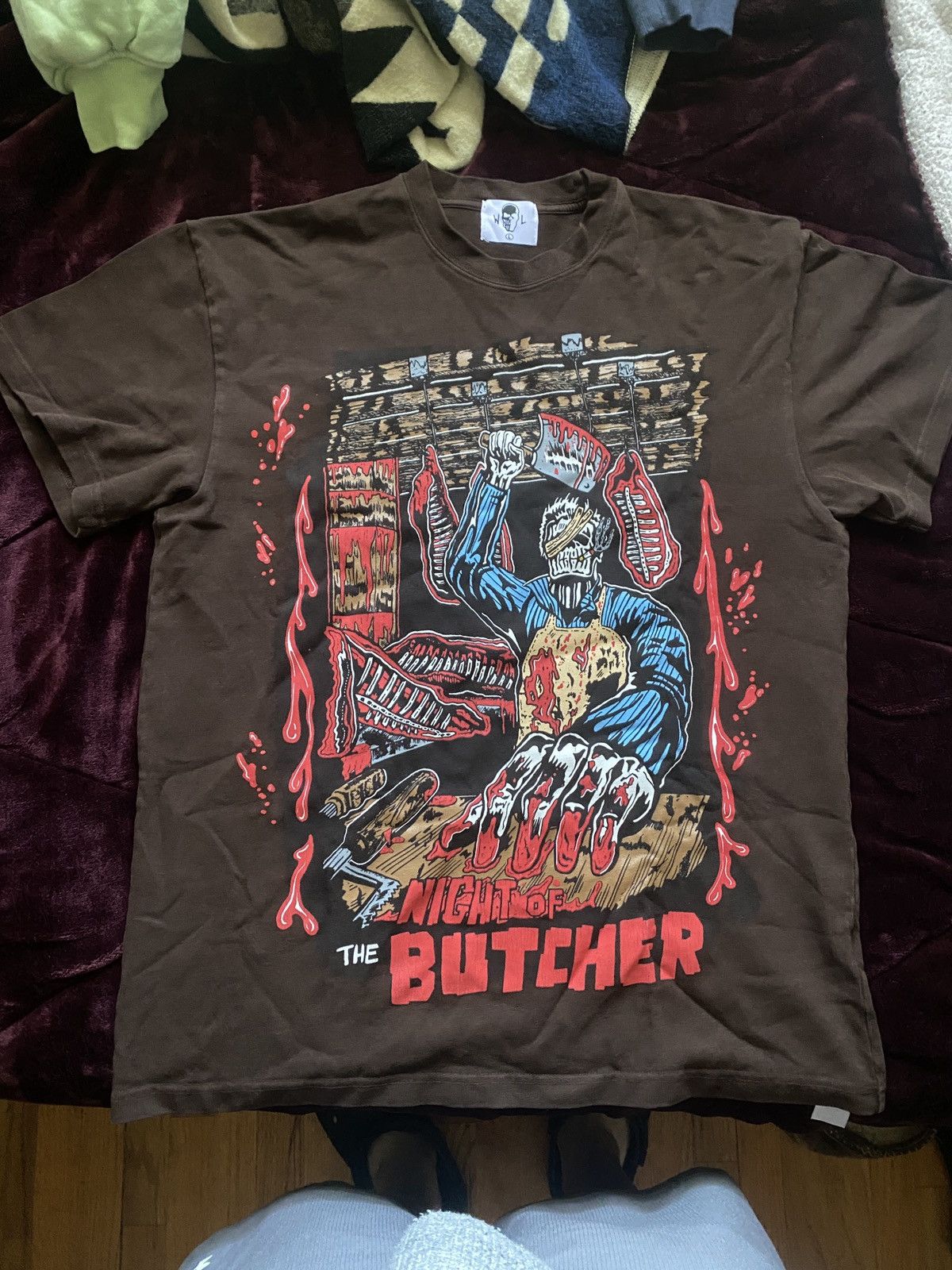 Warren Lotas Warren Lotas “Night of the Butcher” Large Oversized Tee Size US L / EU 52-54 / 3 - 1 Thumbnail