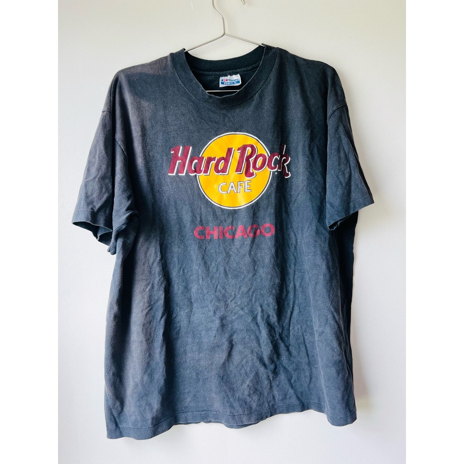 Hard Rock Cafe Single Stitch Chicago Hard Rock shirt XL Size US XL / EU 56 / 4 - 1 Thumbnail