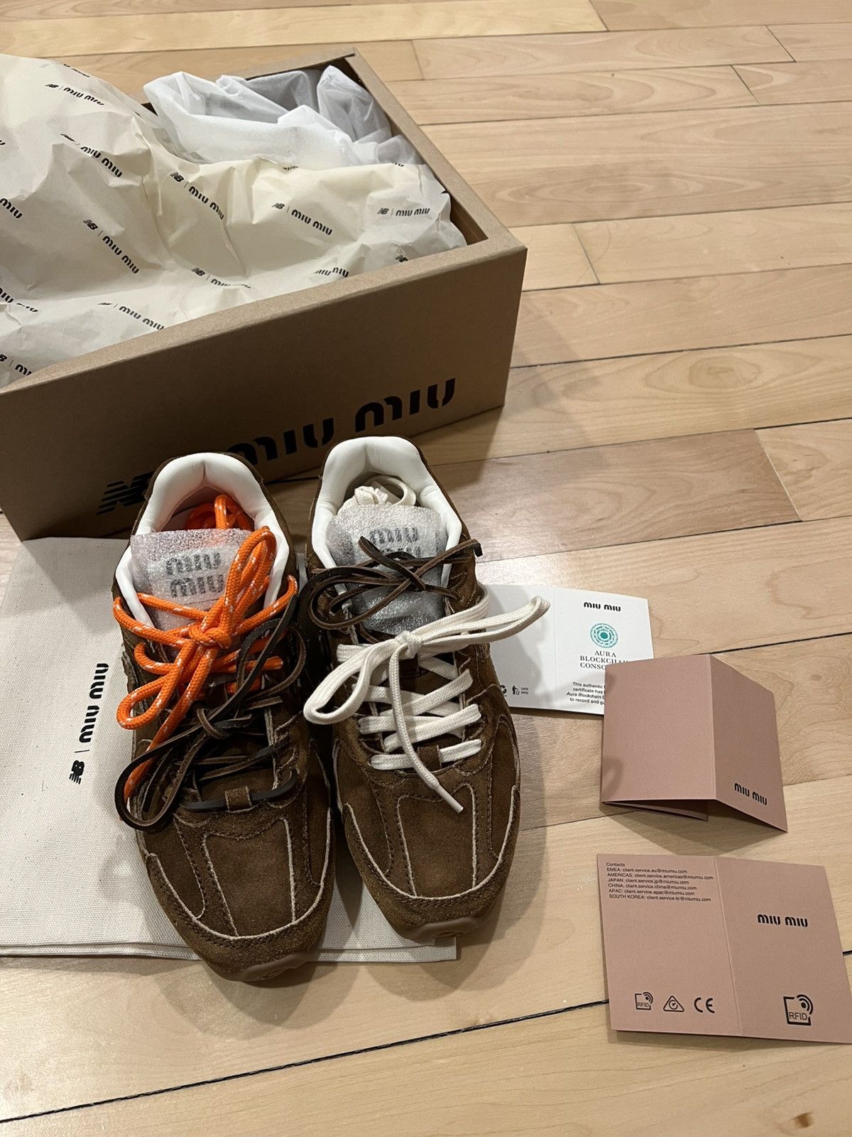 Miu Miu x New Balance 530 Sneakers | Black | FARFETCH