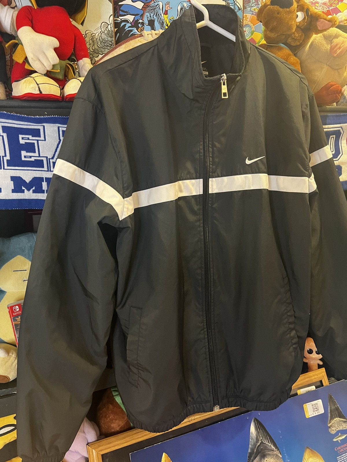 Nike NIKE Track Jacket Embroidered Check Size US M / EU 48-50 / 2 - 3 Thumbnail
