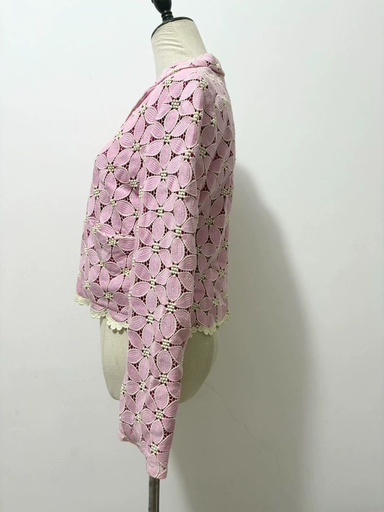 Comme des Garcons Comme Des Garcons LPink retro floral suit 2502-Nextarrow Size L / US 10 / IT 46 - 3 Thumbnail