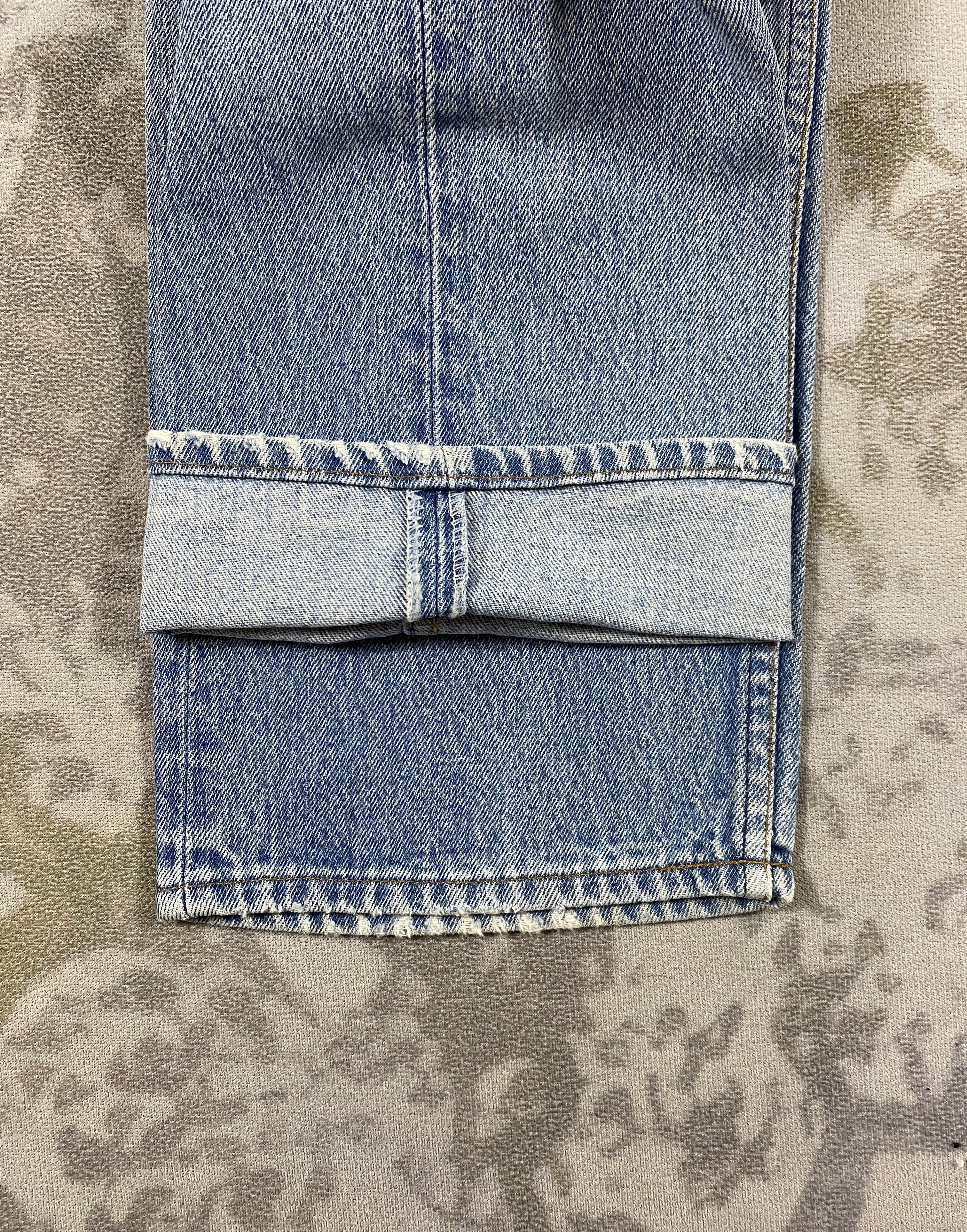 Levi's Vintage Clothing Light Blue Vintage 80s Levi's 501 Jeans 32x29 Denim-JN3960 Size US 32 / EU 48 - 13 Thumbnail