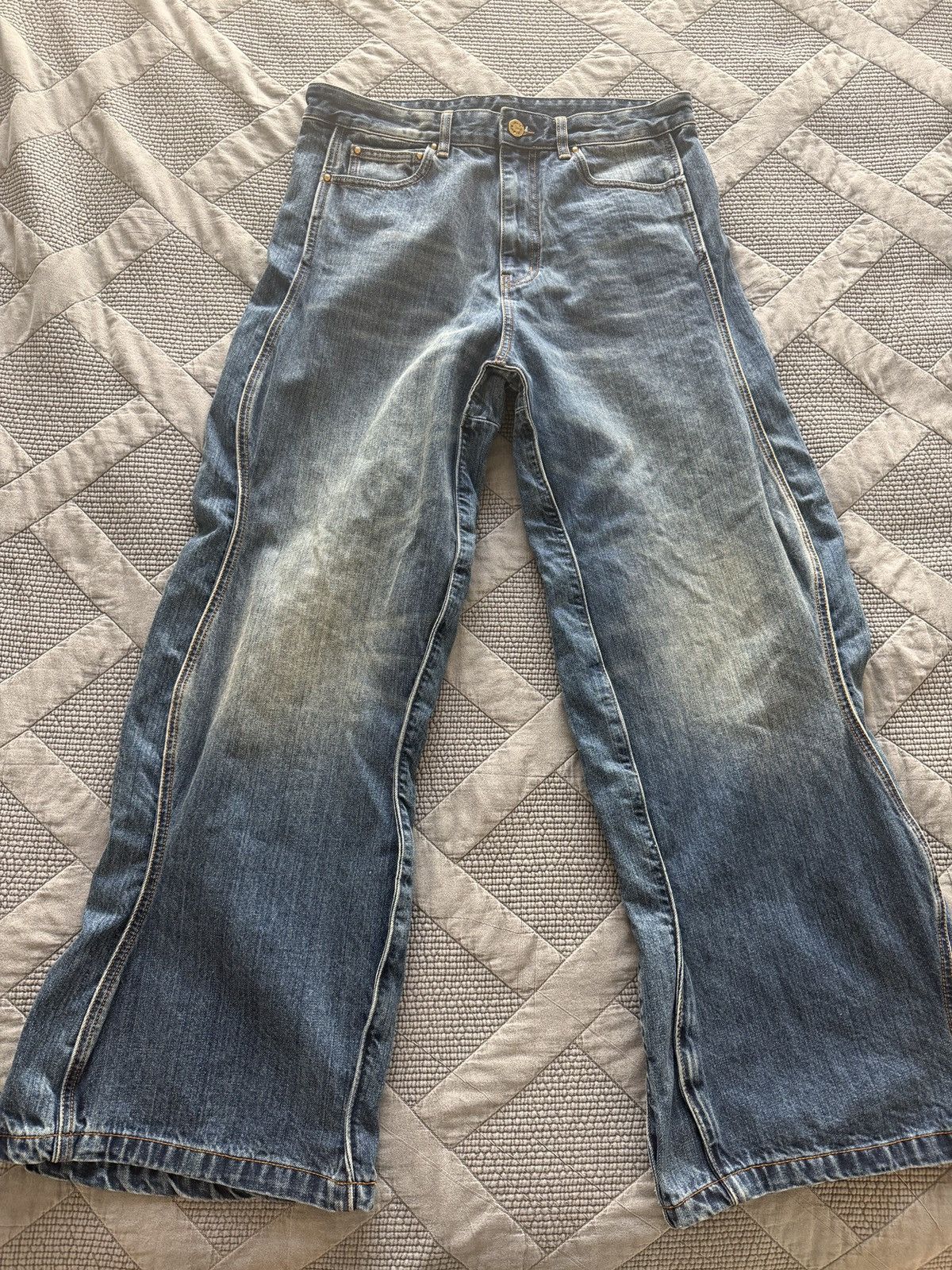 Louis Vuitton Louis Vuitton Wavy jeans Size US 32 / EU 48 - 1 Thumbnail