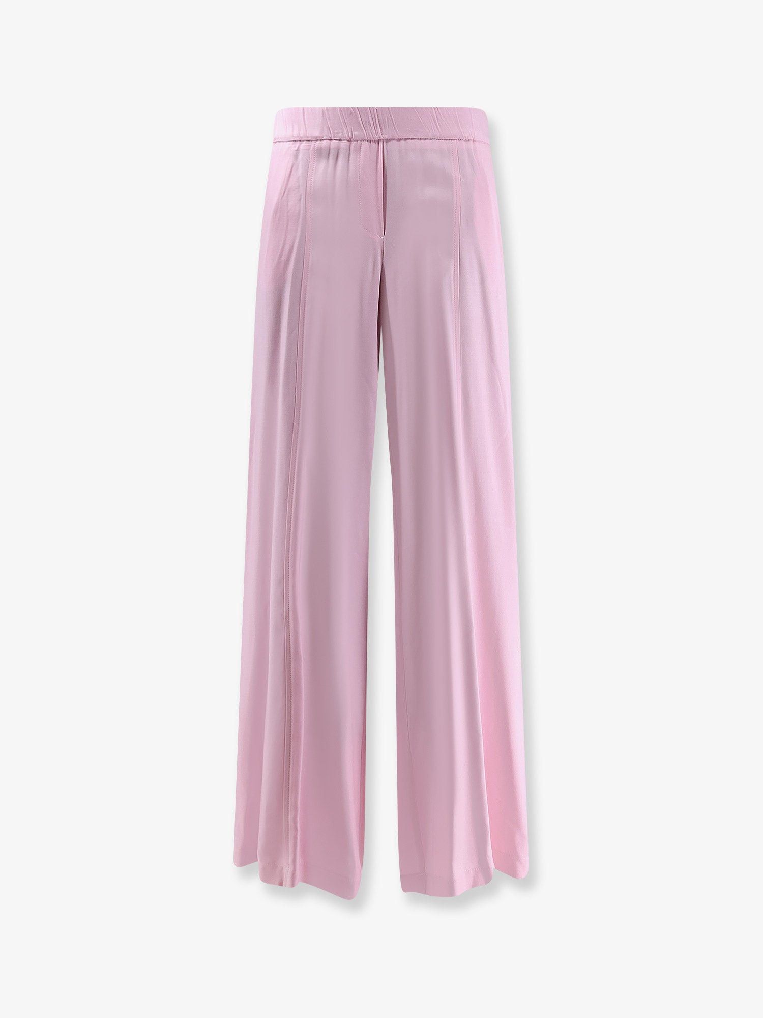 Nude Viscose Trousers Size 26" / US 2 / IT 38 - 1 Thumbnail