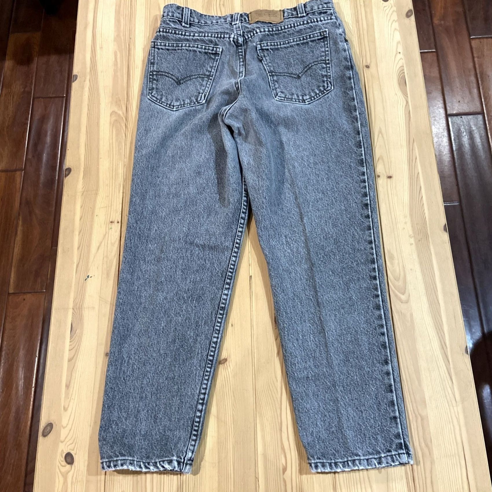 Levi's VINTAGE Levi's 550 Jeans Bootcut Denim Gray 31 Women Regular Size 31 Jeans Size 24" / US 00 / IT 34 - 7 Thumbnail