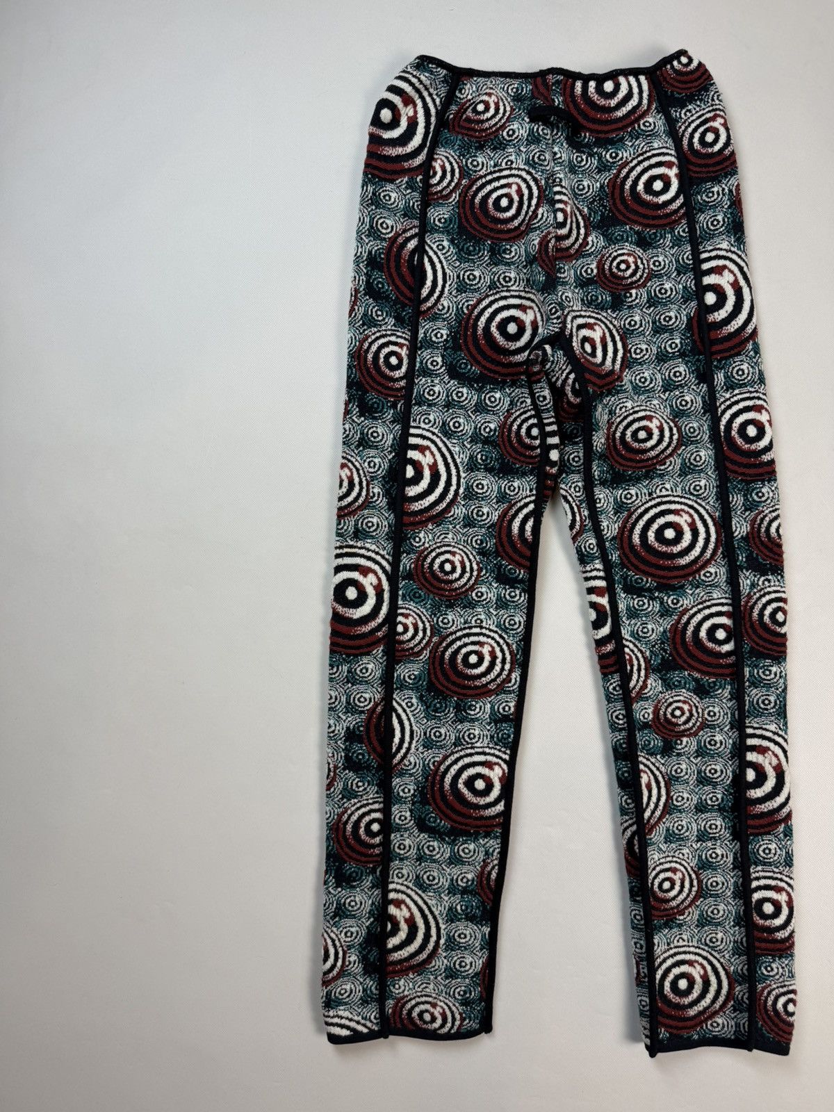 Jean Paul Gaultier Gaultier FW1996 Vintage OP Print Spiral Wool Pants Trousers Size 30" / US 8 / IT 44 - 16 Thumbnail