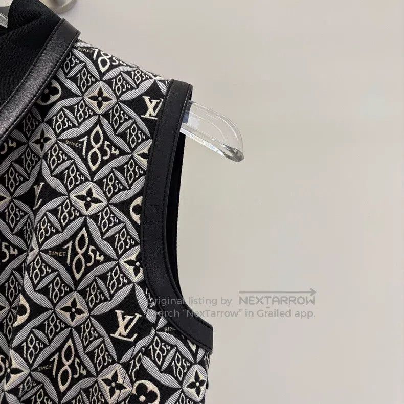 Louis Vuitton Louis Vuitton 1854 presbyopic full print patchwork dress Size XS / US 0-2 / IT 36-38 - 4 Thumbnail