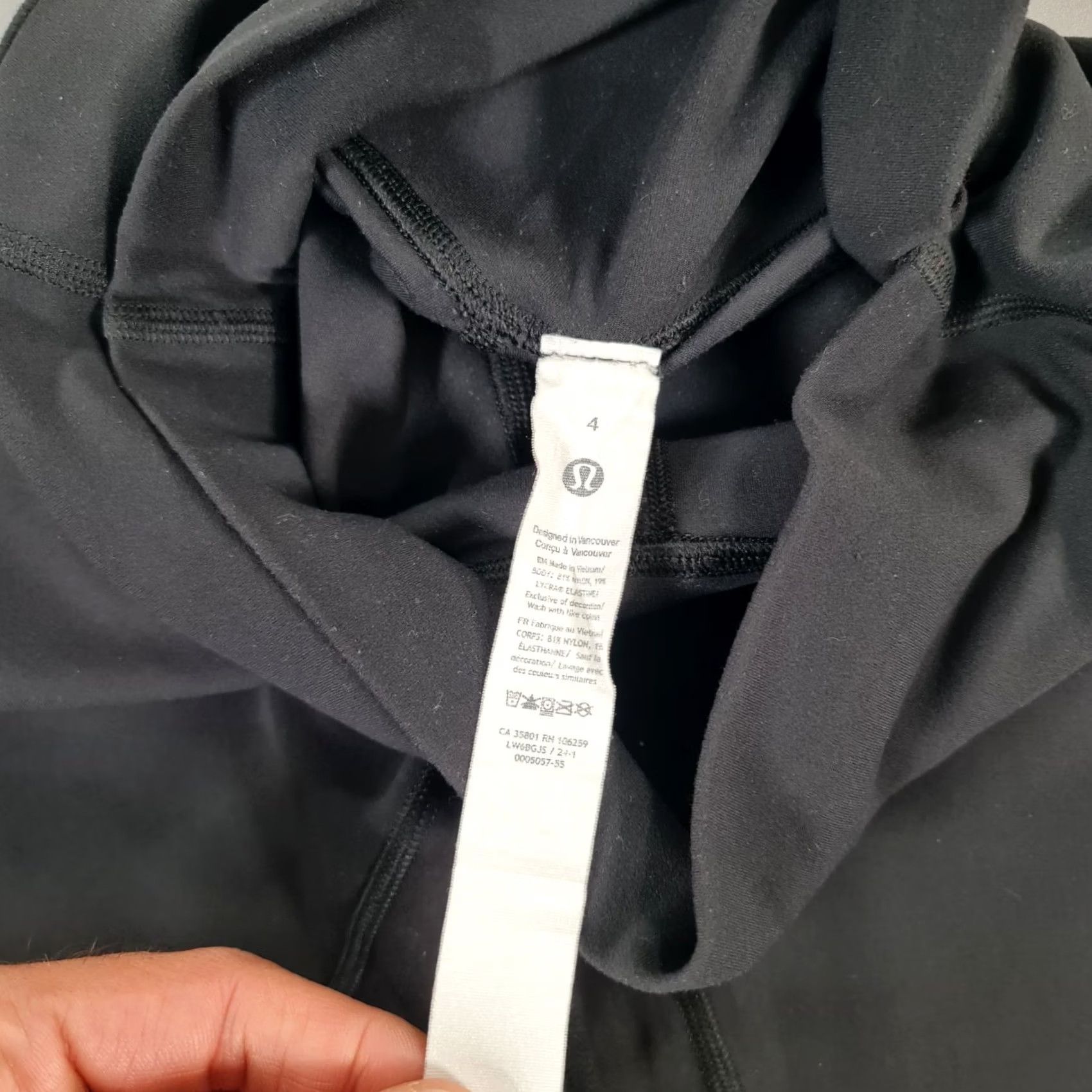 Lululemon Lululemon Align Leggings Black 8 UK High Rise Shine 23'' Yoga Gym Womens Pants Ankle 4 US/8 UK 81% Nylon 19% Elastane Size 30" / US 8 / IT 44 - 4 Thumbnail