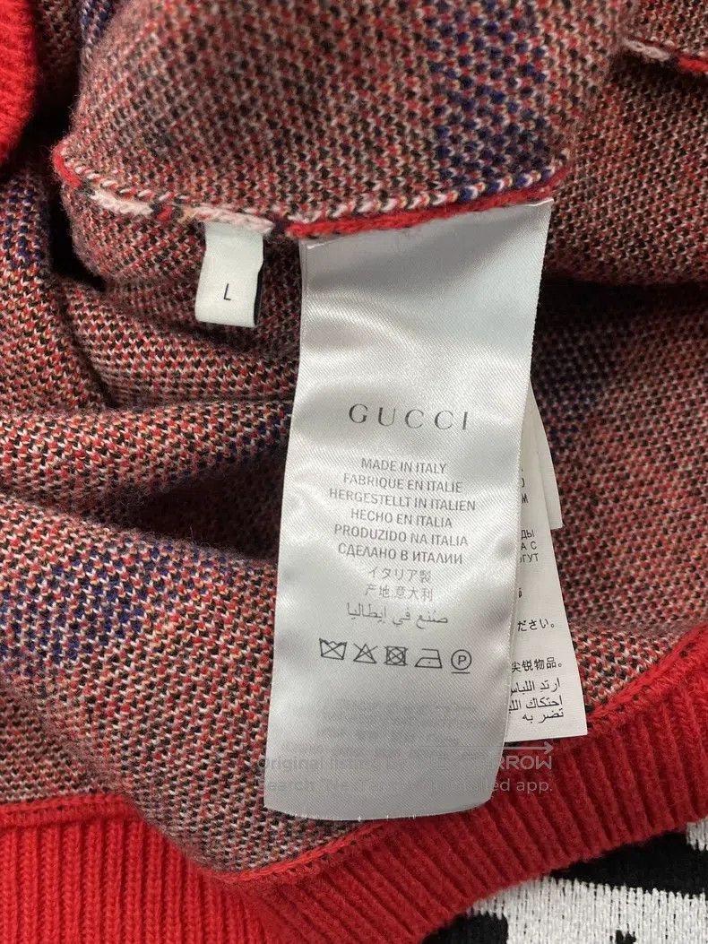 Gucci Red Piglet Cardigan coat