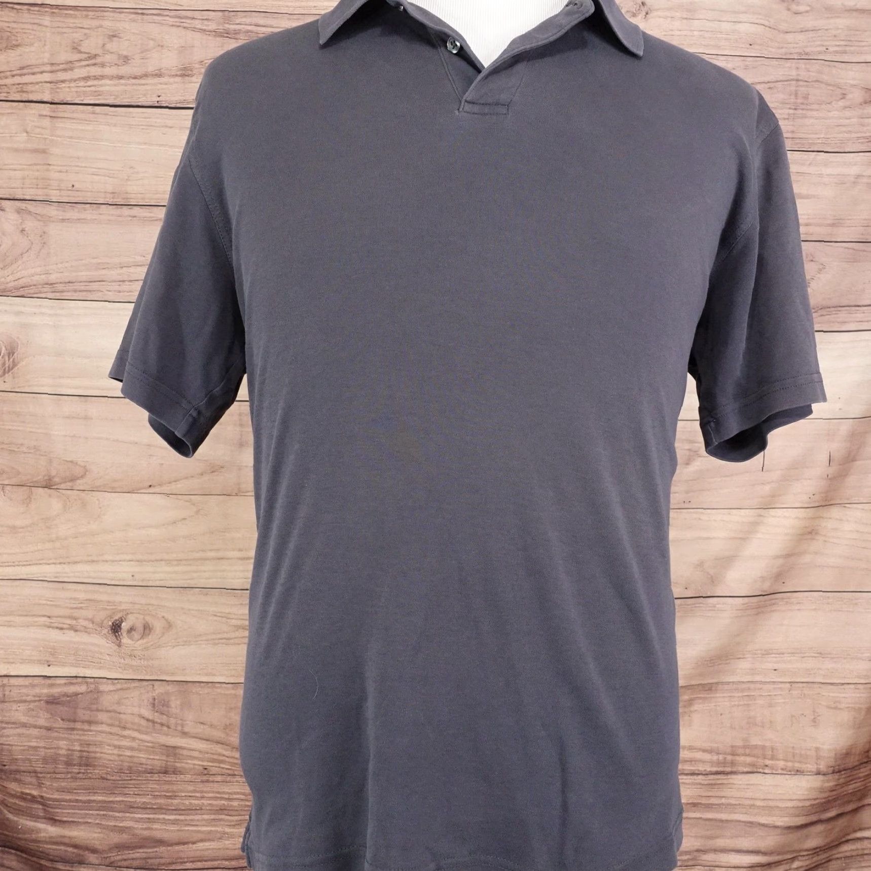 Tasso Elba Tasso Elba Polo Shirt Mens Medium Short Sleeve Gray Casual 100% Cotton Golf Walking Size US M / EU 48-50 / 2 - 3 Thumbnail