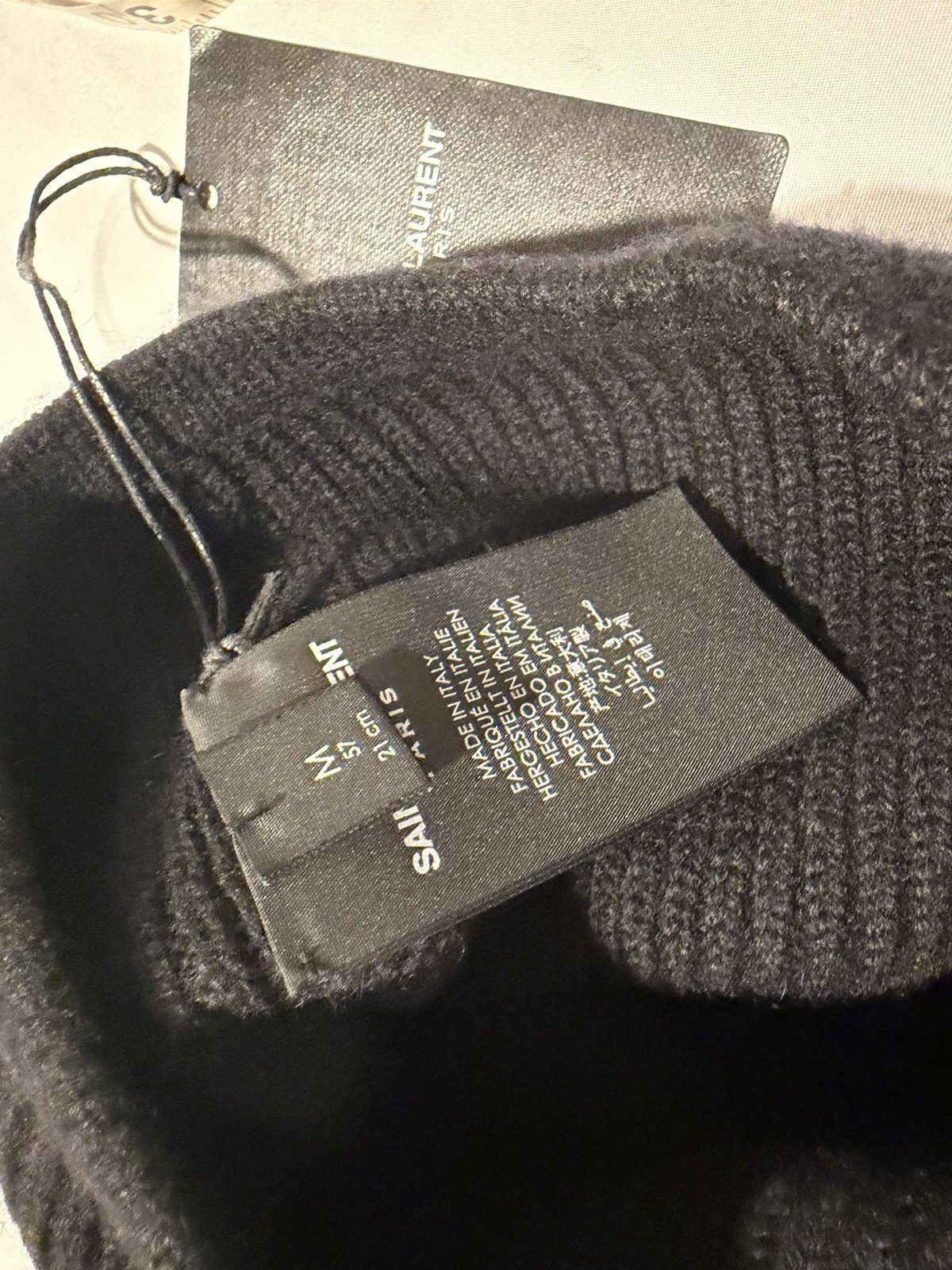Saint Laurent Paris Saint Laurent mens hat M Size ONE SIZE - 7 Thumbnail