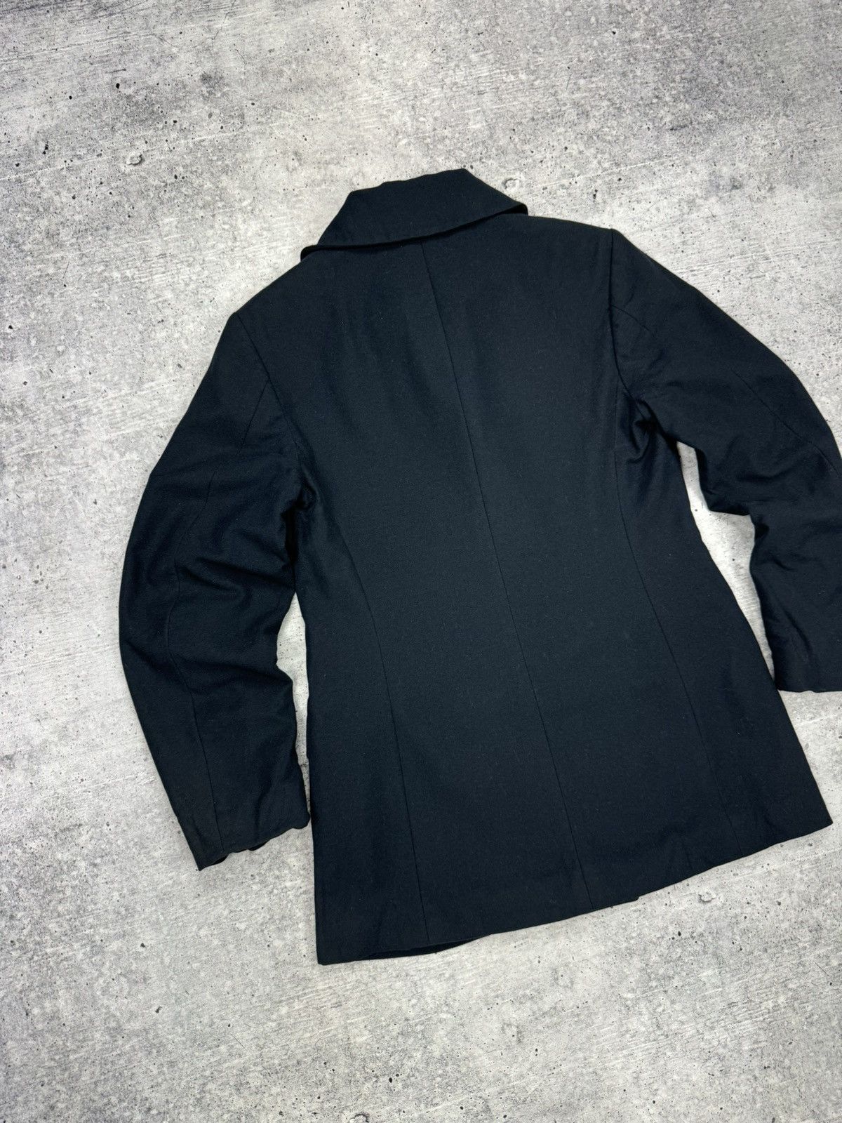 Jil Sander Vintage Jil Sander Lambswool Women Double-Breasted Blazer Size XS / US 0-2 / IT 36-38 - 15 Thumbnail