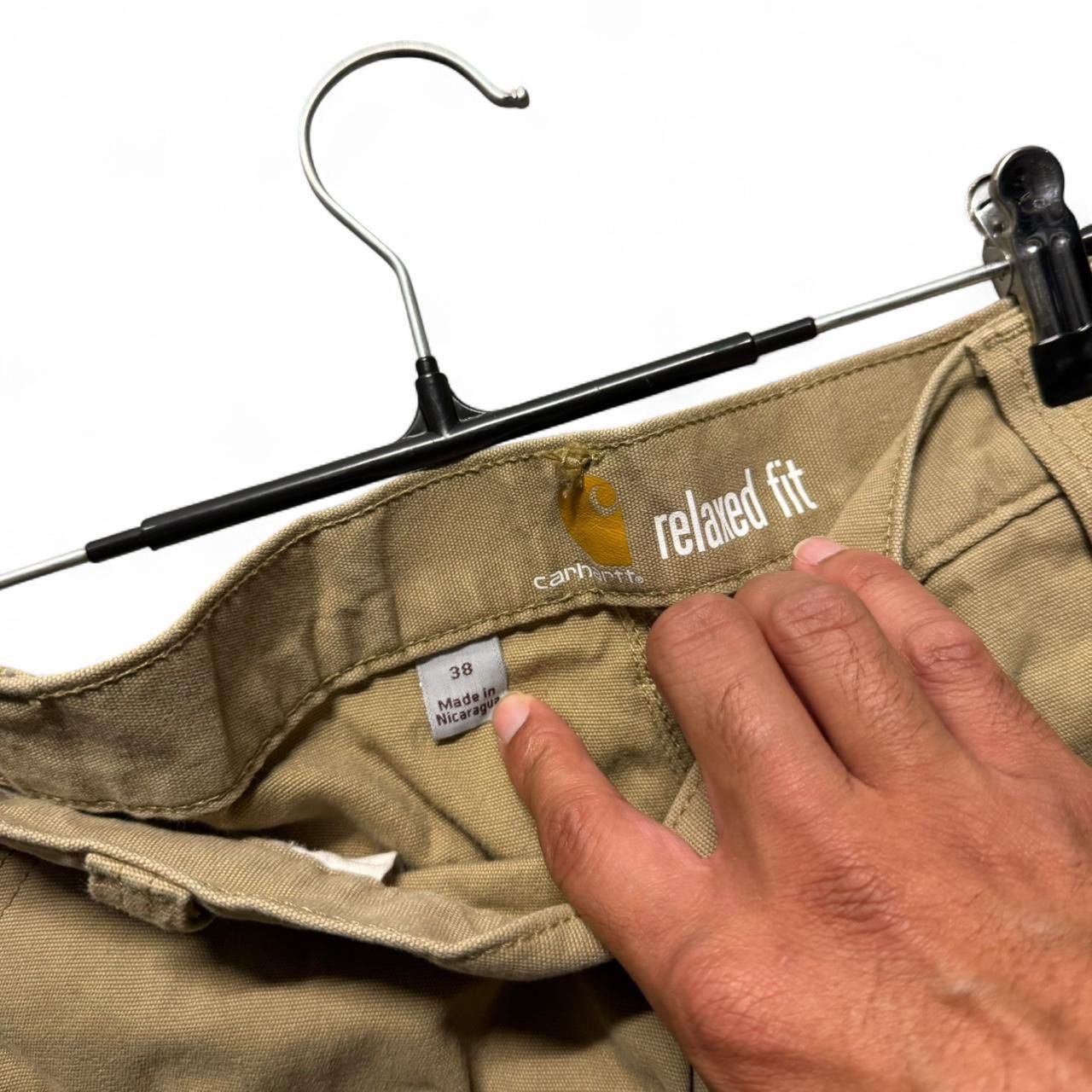 Carhartt Carhartt Khaki Work Shorts Relaxed Fit 38 Size US 38 / EU 54 - 4 Thumbnail