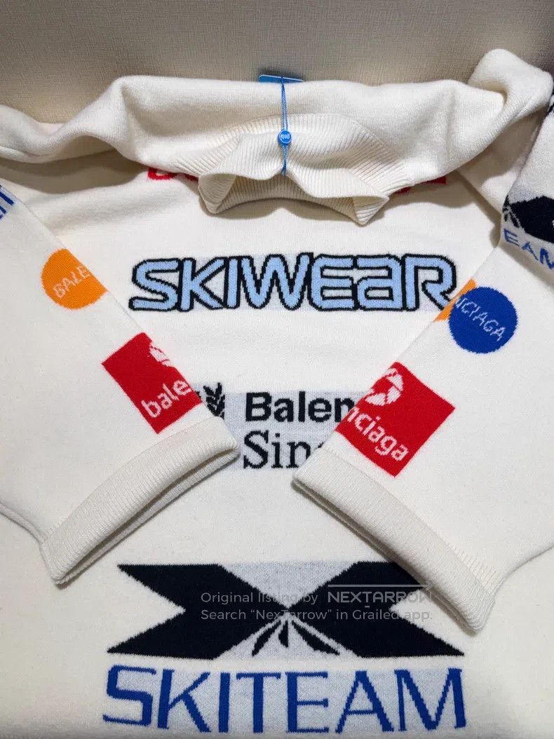 Balenciaga Balenciaga Ski series high neck knitted sweater Size US XS / EU 42 / 0 - 4 Thumbnail