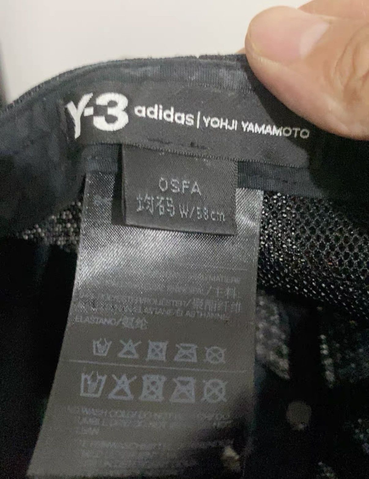 Y-3 Y-3 black baseball cap J35 Size ONE SIZE - 2 Thumbnail