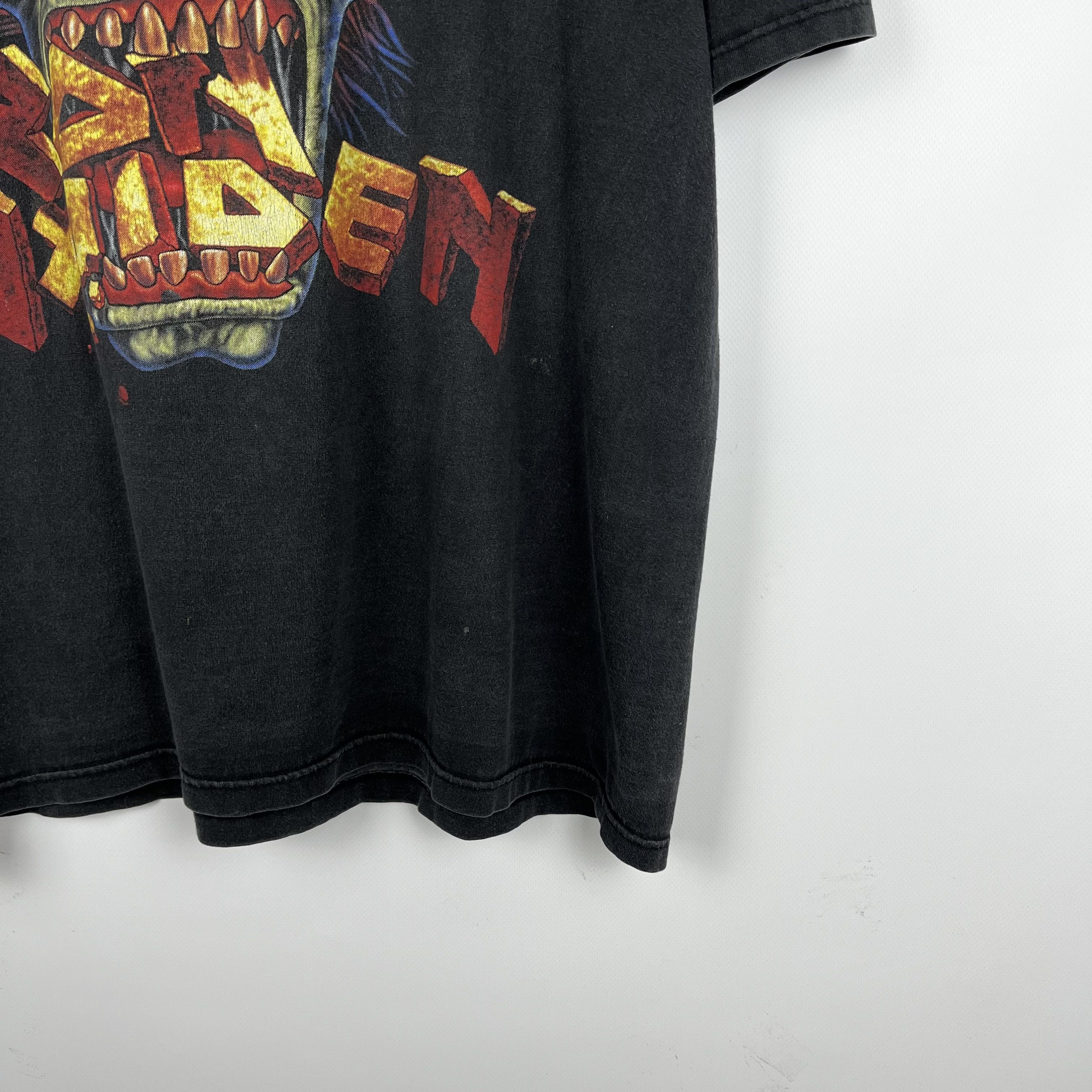 Band Tees Vintage Iron Maiden Rare Rock Band T Shirt 90’s Size US XL / EU 56 / 4 - 3 Thumbnail