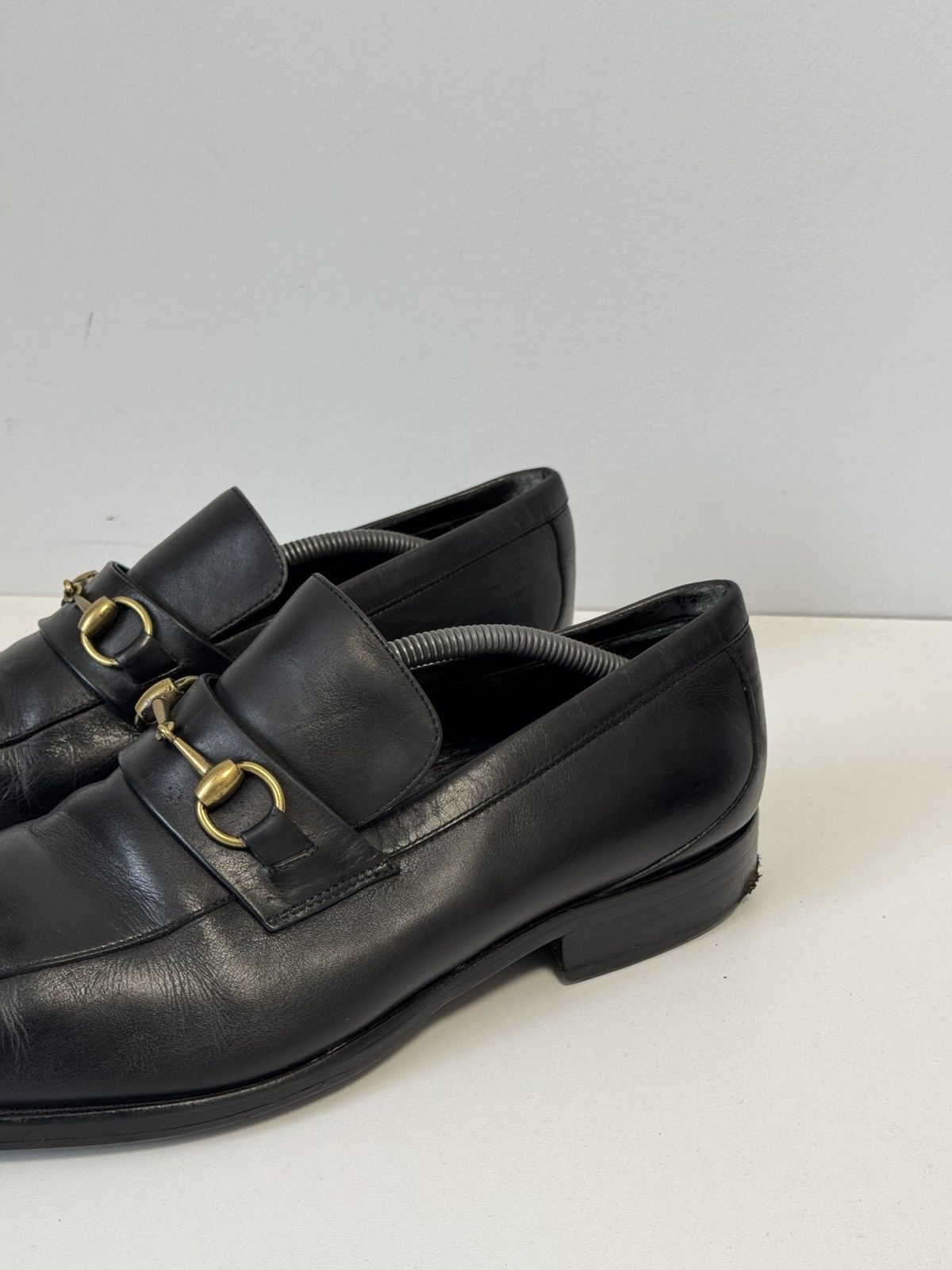 Gucci Gucci - Mens Leather Loafers size 44 Size US 10.5 / EU 43-44 - 3 Thumbnail