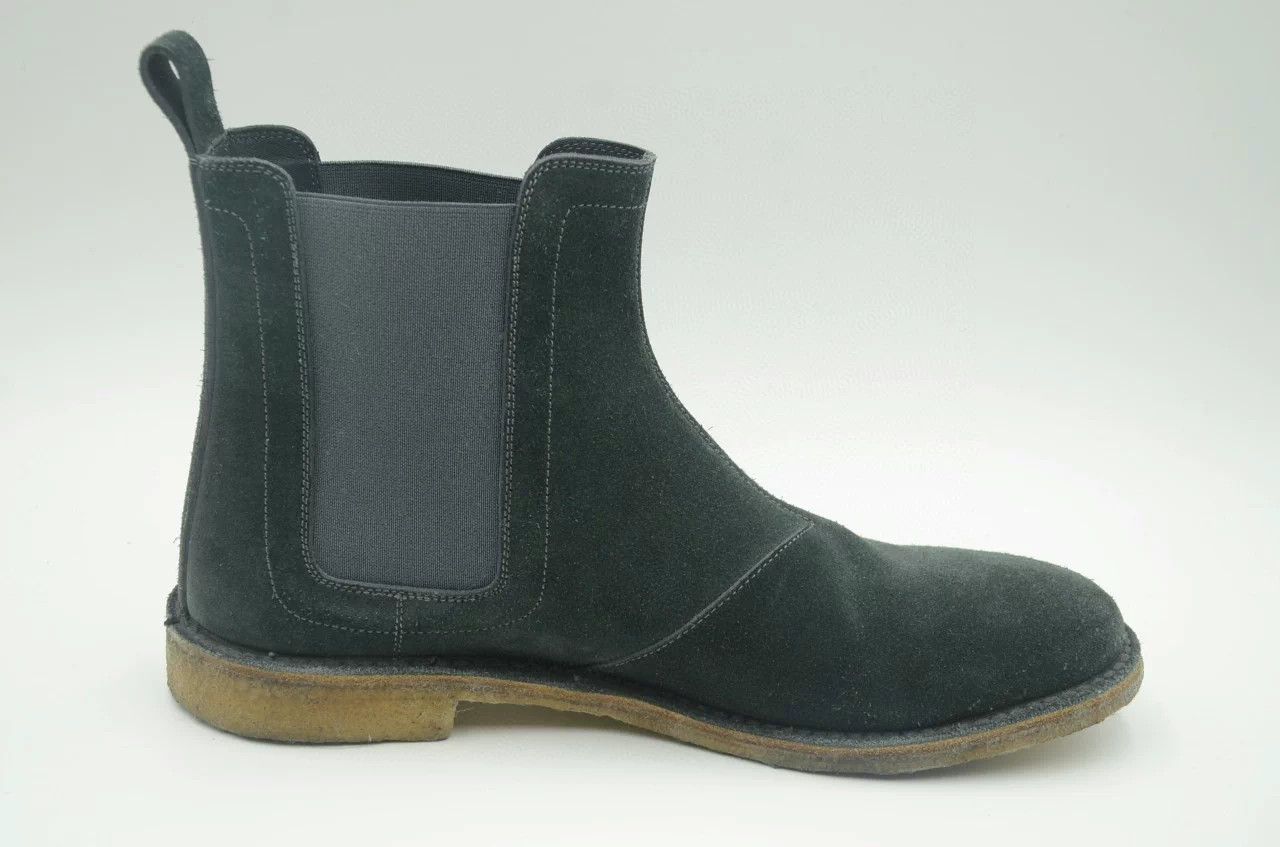Bottega Veneta BV Wolf Gray Suede Chelsea Boots Men's 42 Size US 9 / EU 42 - 6 Thumbnail