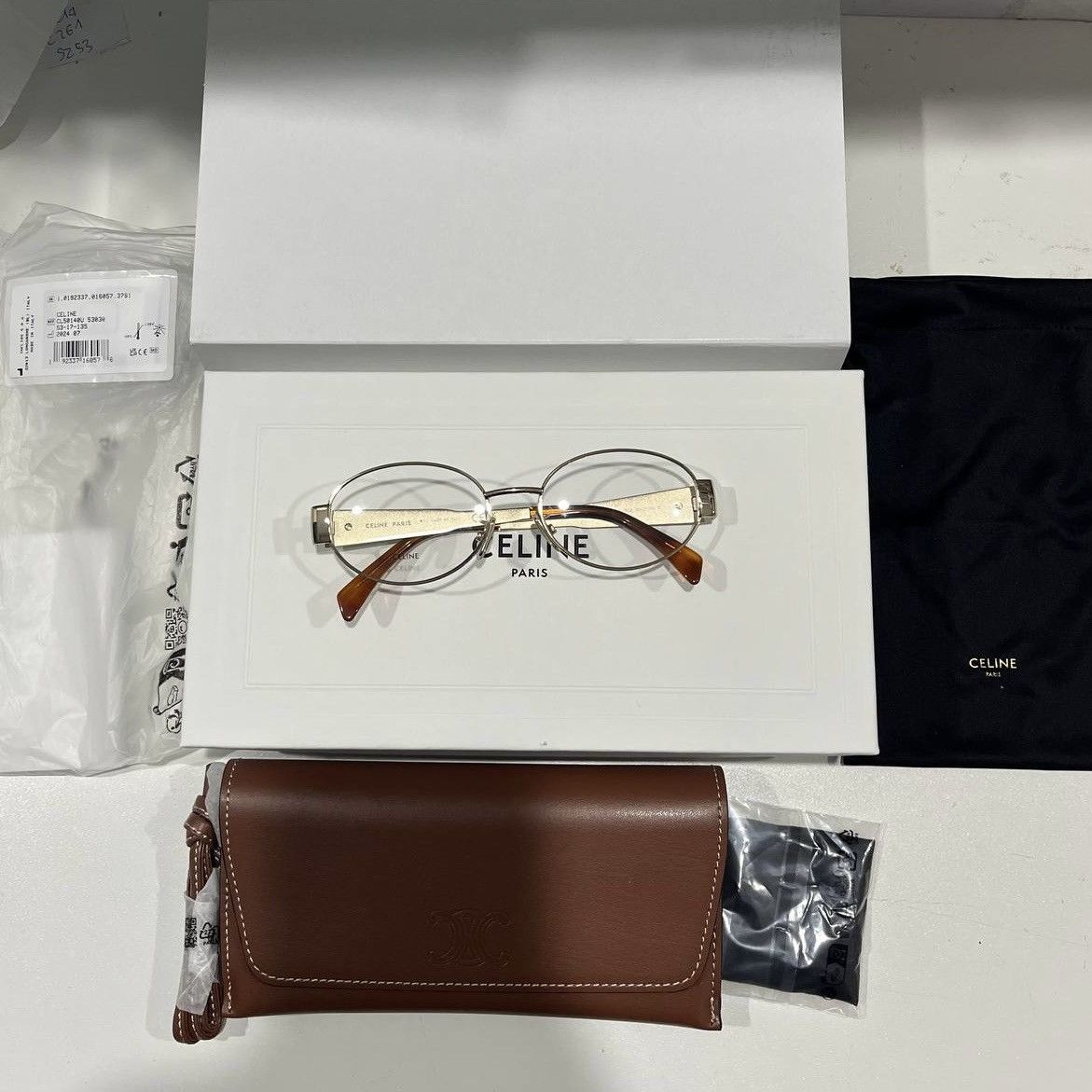 Celine CELINE CL50140U 030 EYEGLASSES Size ONE SIZE - 2 Thumbnail