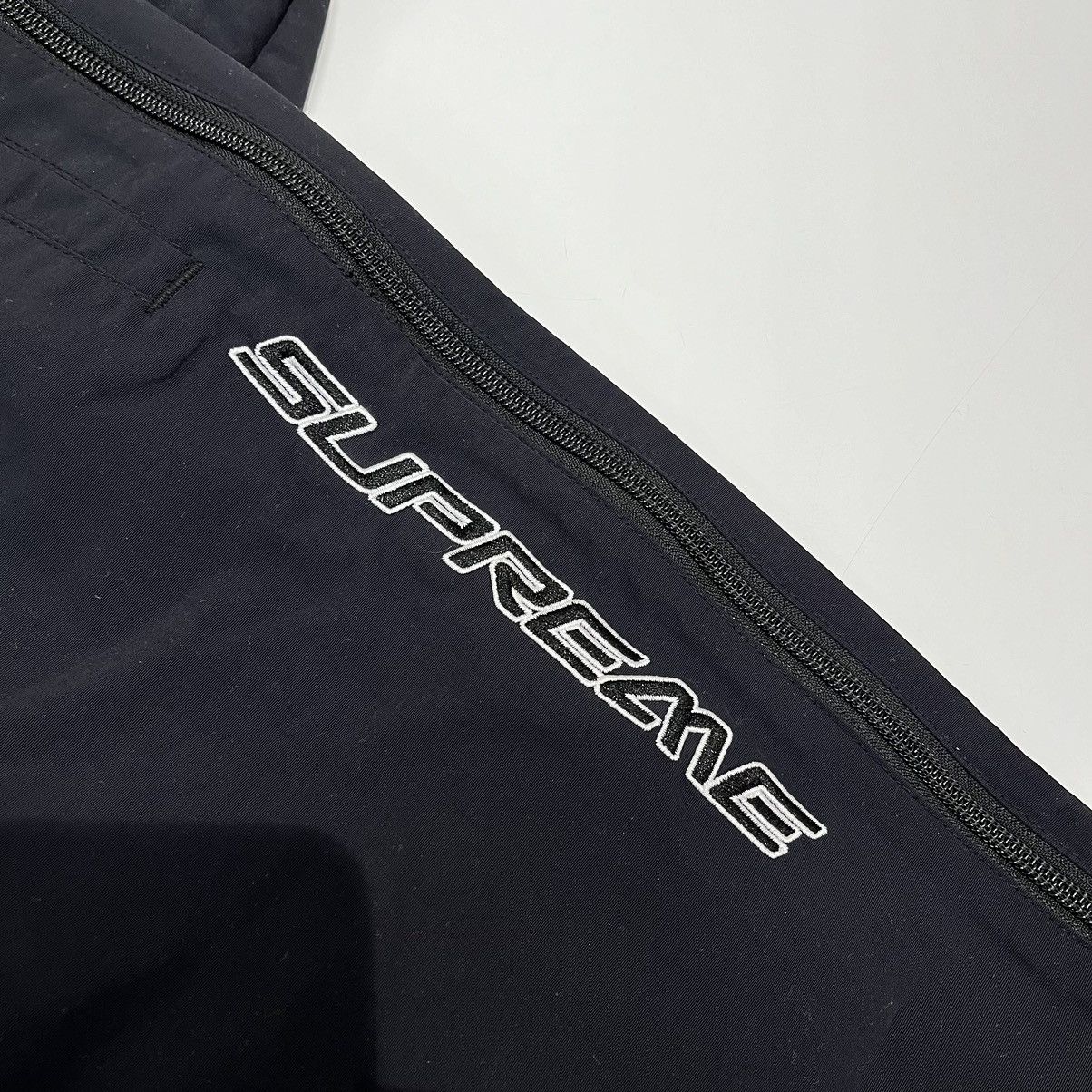 Supreme Supreme Full Zip Baggy Warm Up Pants Black Size US 30 / EU 46 - 3 Thumbnail