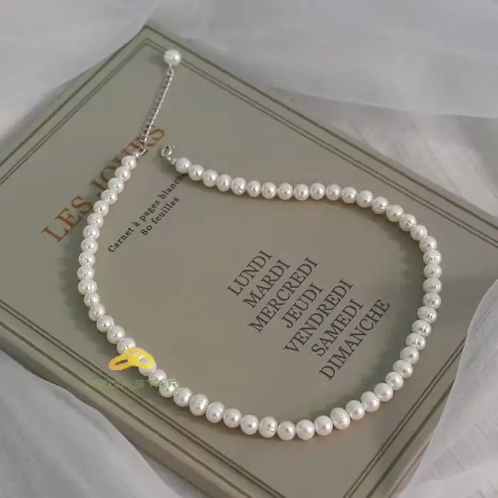 Jewelry 40cm Natural Freshwater Pearl Chokers Necklace Size ONE SIZE - 3 Thumbnail