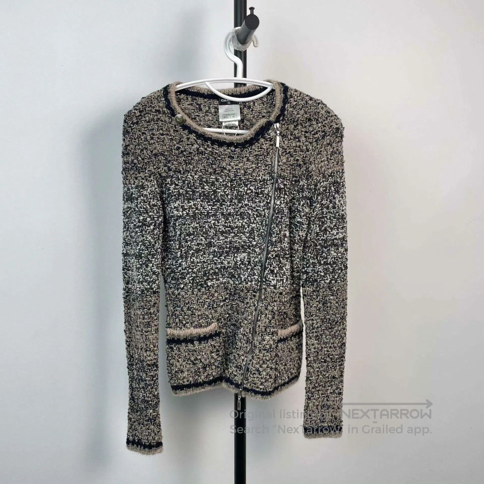 Chanel Chanel Knit Coat Size 34. Size XXS / US 00 / IT 34 - 1 Thumbnail