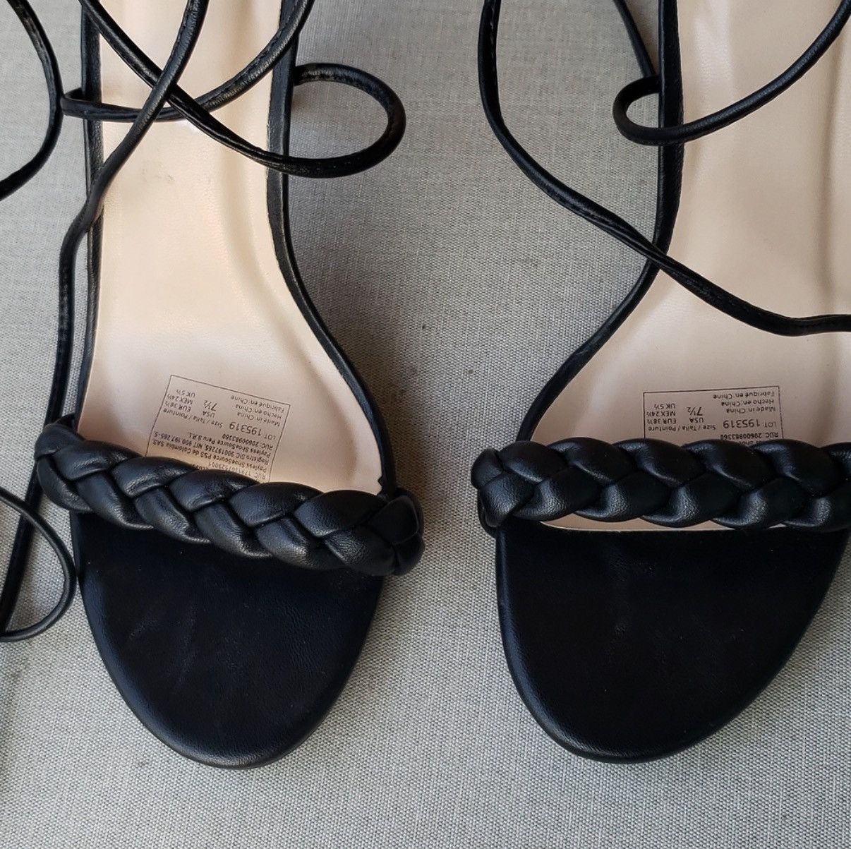 Other Fioni Laced Heels, Size 7.5 Size US 7.5 / IT 37.5 - 8 Thumbnail
