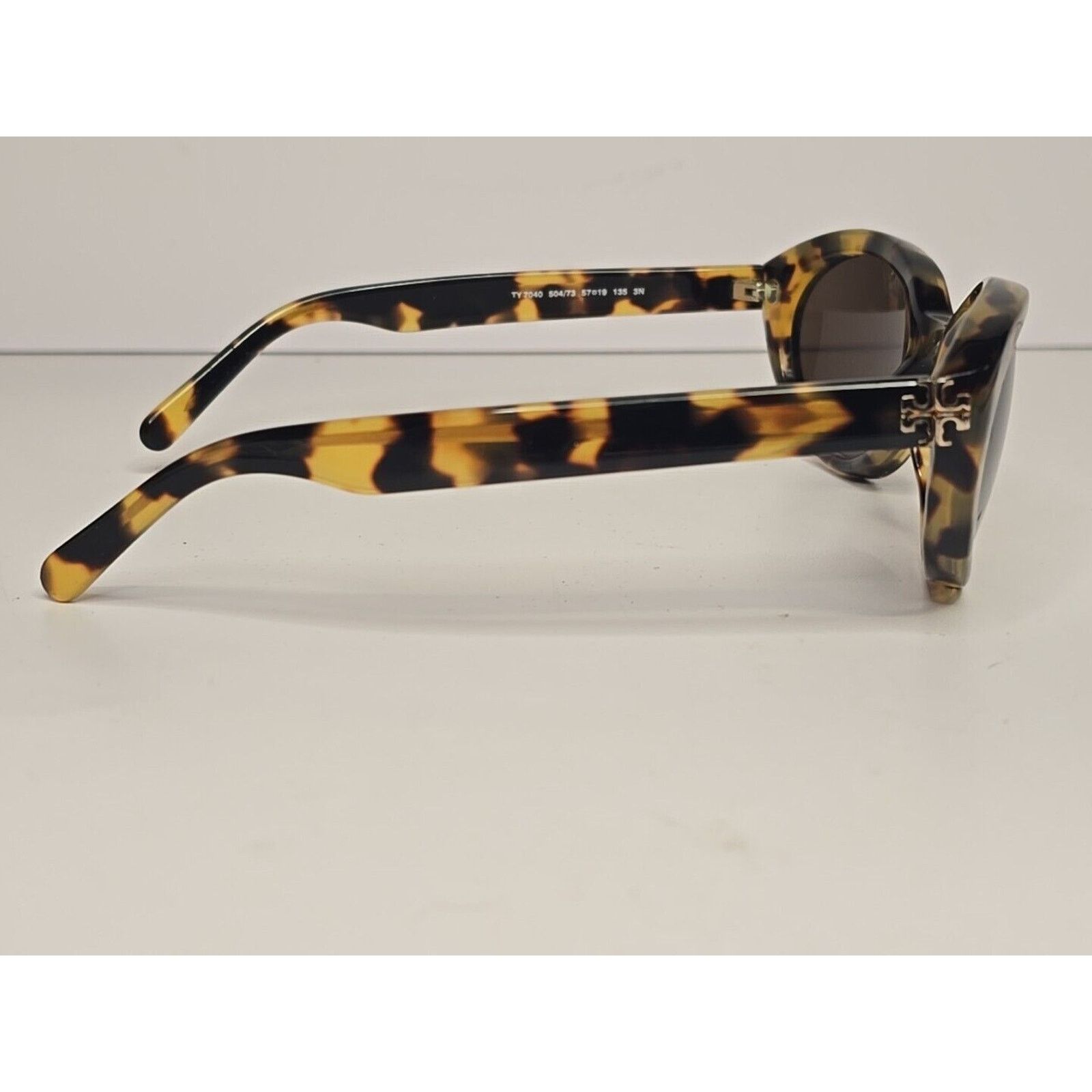 Tory Burch Tory Burch Tortoise Sunglasses TY 7040 504/73 57 19 135 3N Size ONE SIZE - 7 Thumbnail