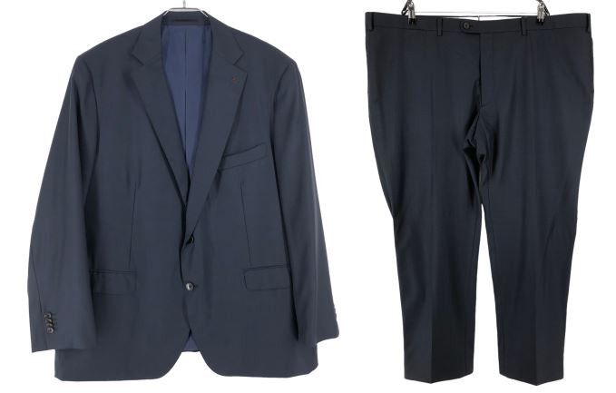 Suitsupply SUITSUPPLY Lazio Wool Formal Suit EU:33; UK/US 56 - W48 L32 Size 54R - 1 Thumbnail