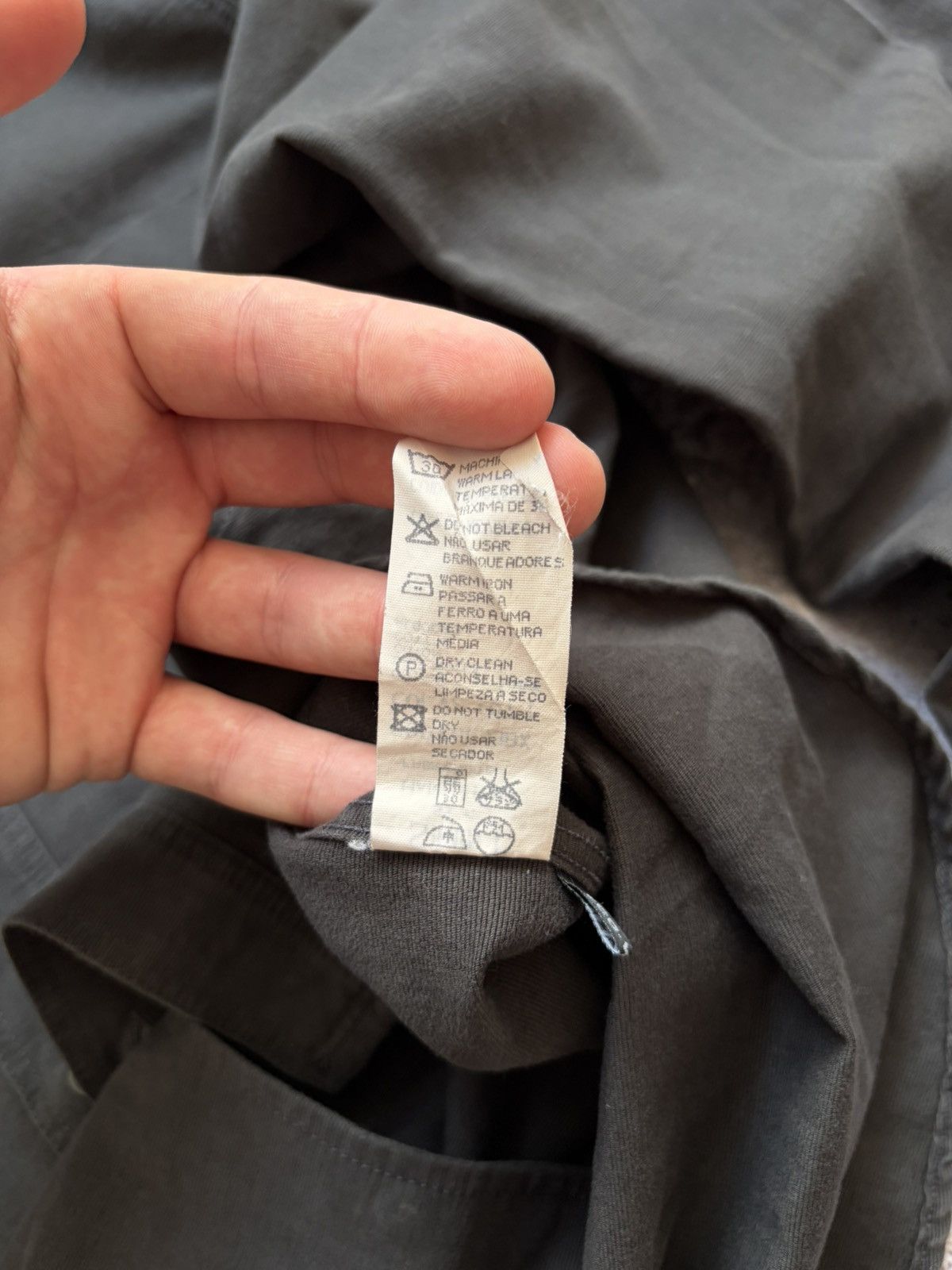 Giorgio Armani Vintage Armani Graphite Shirt Size US XL / EU 56 / 4 - 8 Thumbnail