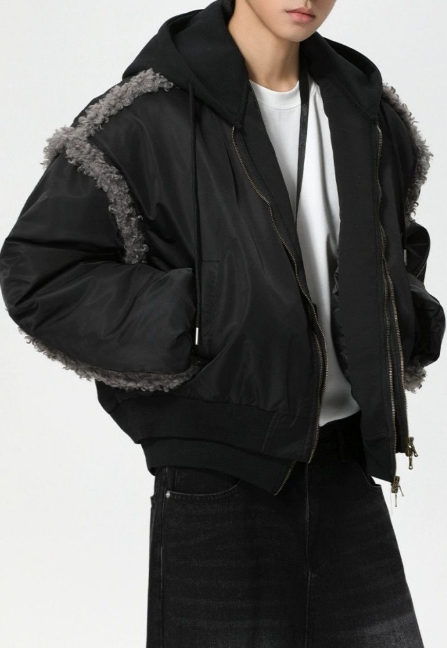 Other Men’s Raw-edged baseball jacket Size US M / EU 48-50 / 2 - 8 Thumbnail