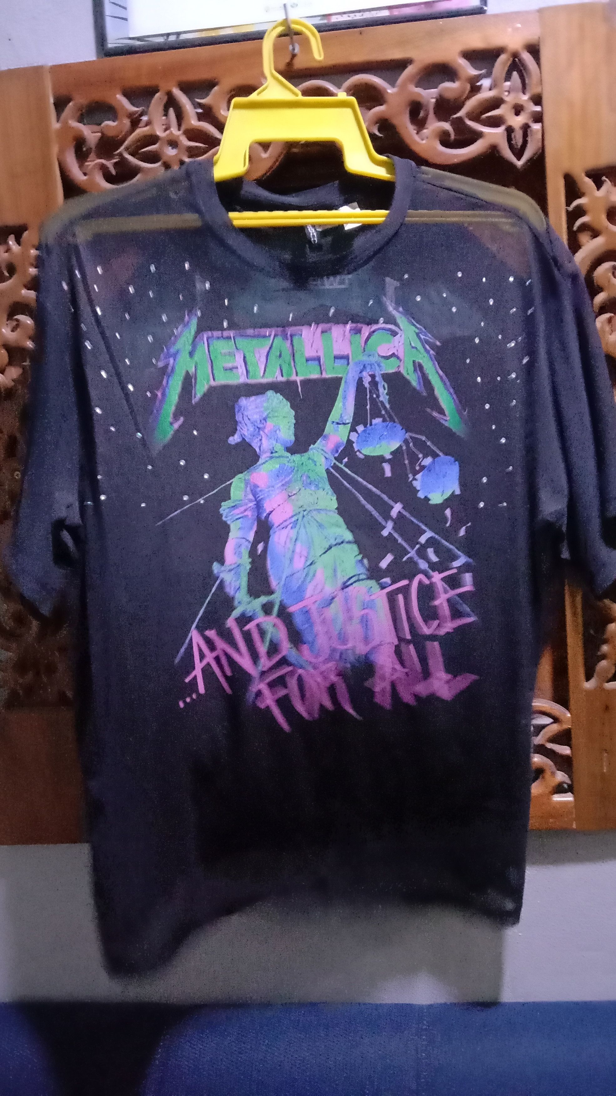 Band Tees Vintage Metallica ... and Justice For all Size S / US 4 / IT 40 - 1 Thumbnail