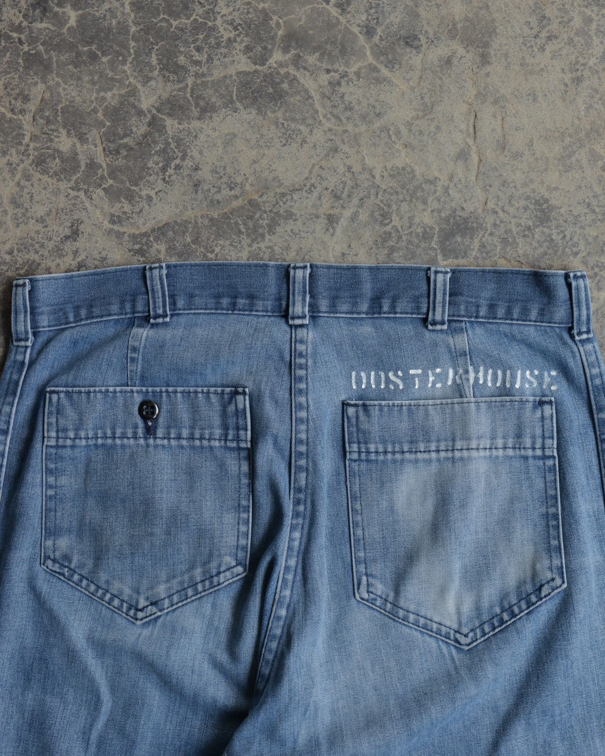 Vintage Vintage USN 70s True Americana Flare Sailor Light Pants Size US 32 / EU 48 - 5 Thumbnail