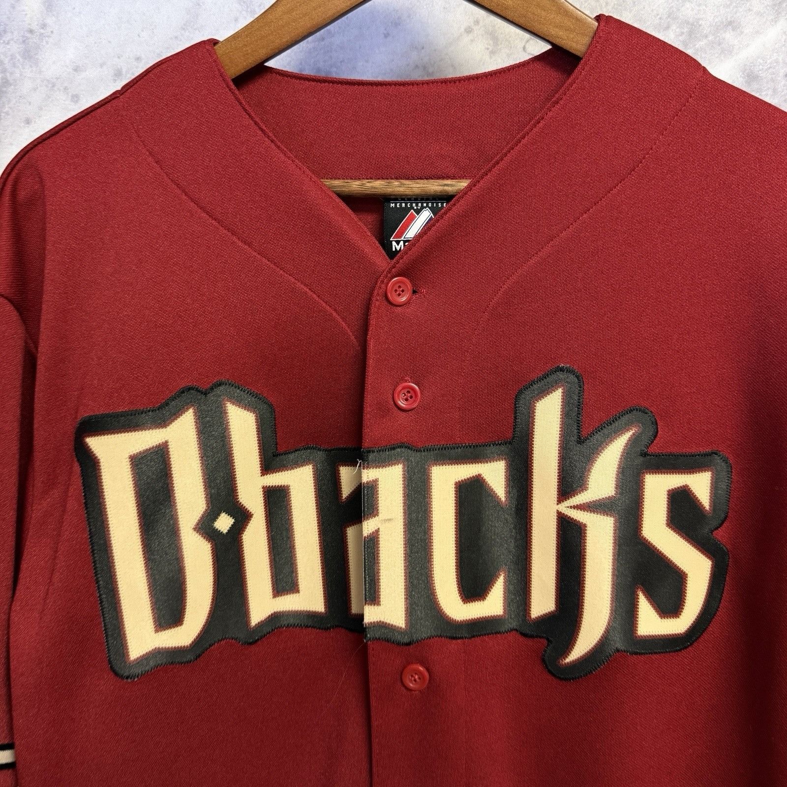 Majestic Majestic Arizona Diamondbacks Willie Bloomquist Jersey Size US L / EU 52-54 / 3 - 3 Thumbnail