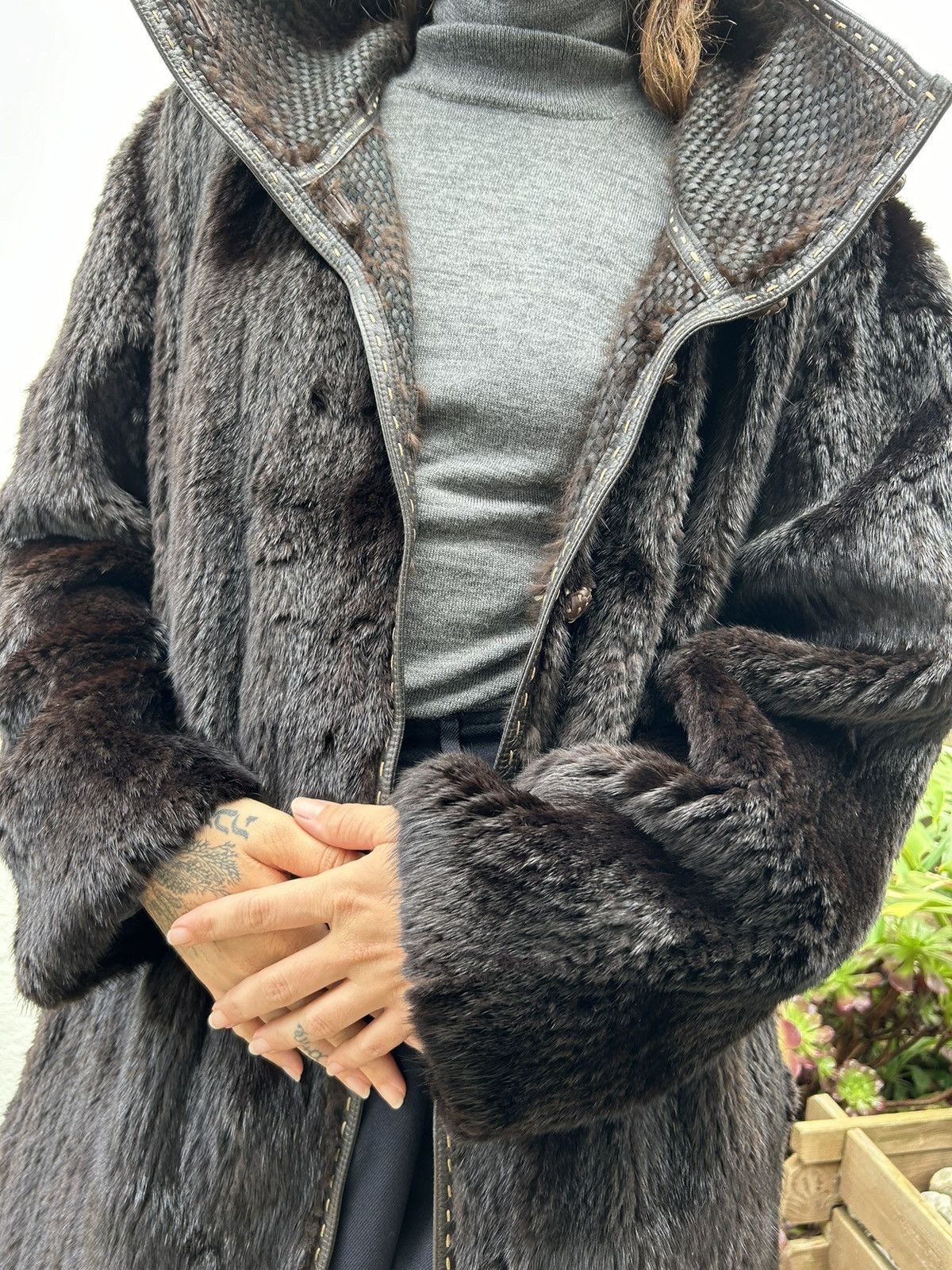 Fendi Fendi Sellaria Double Side Fur Coat Size M / US 6-8 / IT 42-44 - 10 Thumbnail