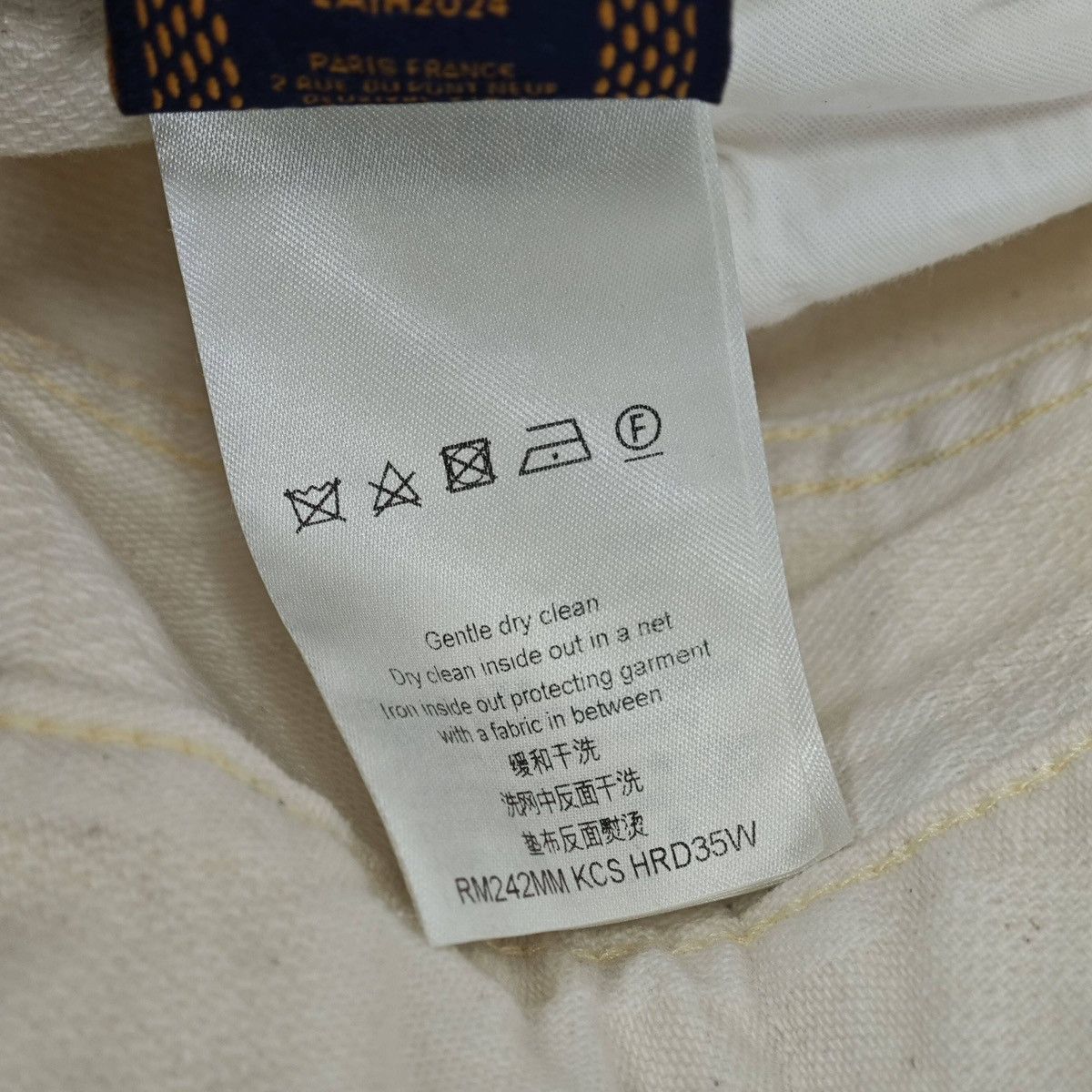 Louis Vuitton Louis Vuitton Damoflage Jacquard Denim Skate Pants Size US 32 / EU 48 - 3 Thumbnail
