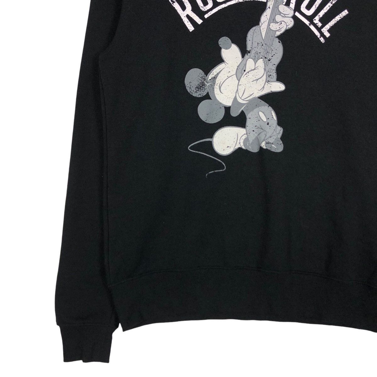 Disney × Japanese Brand Mickey Rock N Roll Sweatshirt Rare Design Small Size US S / EU 44-46 / 1 - 3 Thumbnail