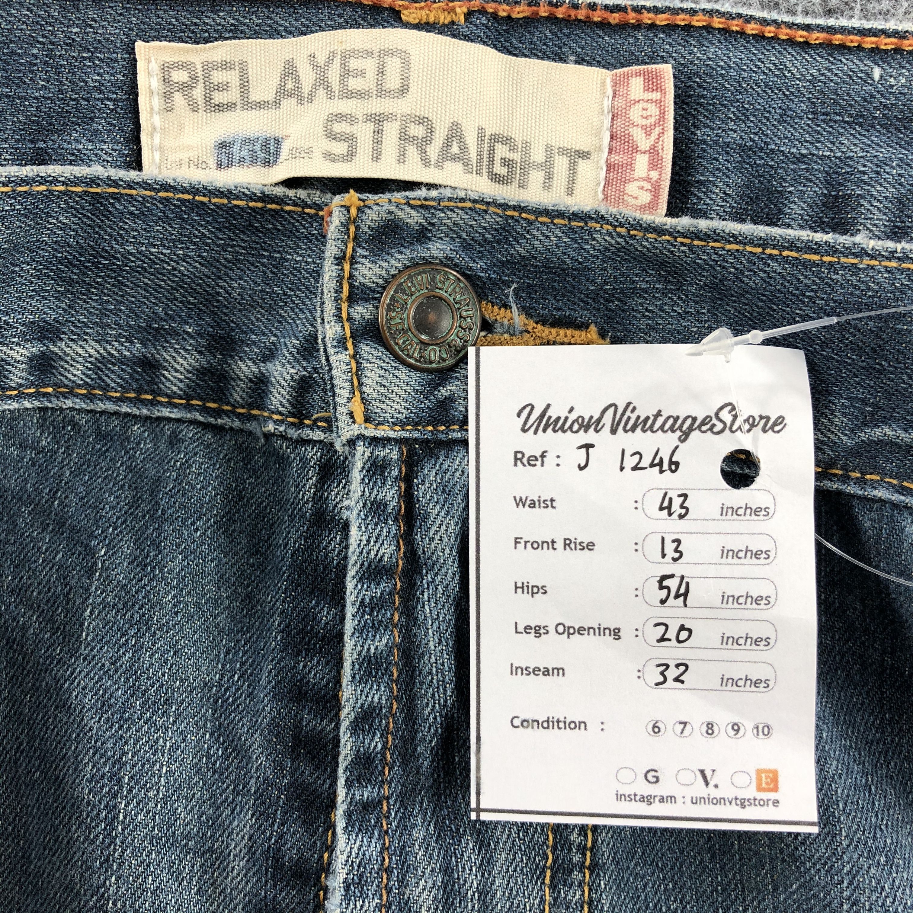 Levi's Vintage Mid blue Levis 559 Jeans-J1246 Size US 43 - 12 Thumbnail