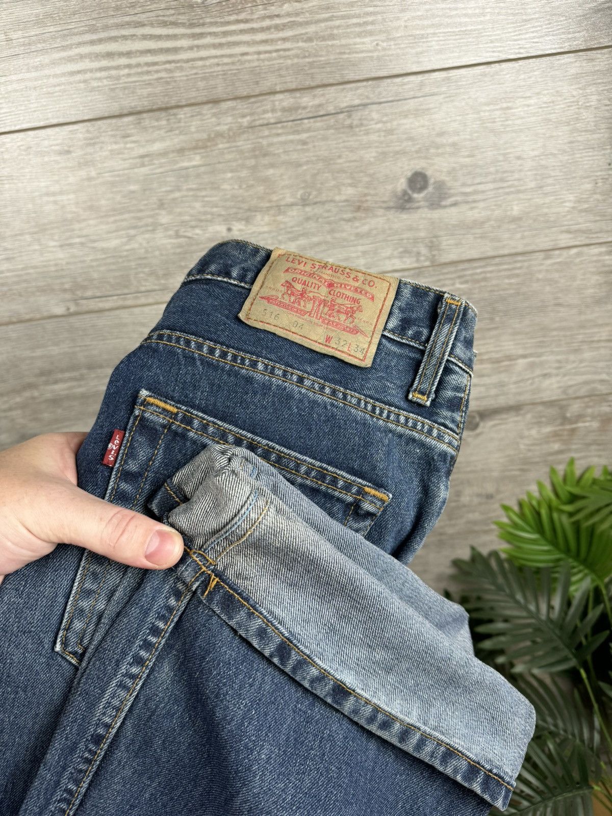 Levi's Vintage Clothing × Vintage Levi’s jeans vintage 516 W32 L34 Size US 32 / EU 48 - 7 Thumbnail