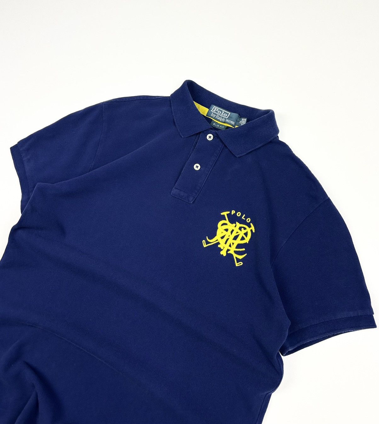 Polo Ralph Lauren × Vintage Vintage Polo Ralph Lauren Polo Shirt Embroidered Logo Y2K Size US M / EU 48-50 / 2 - 4 Thumbnail