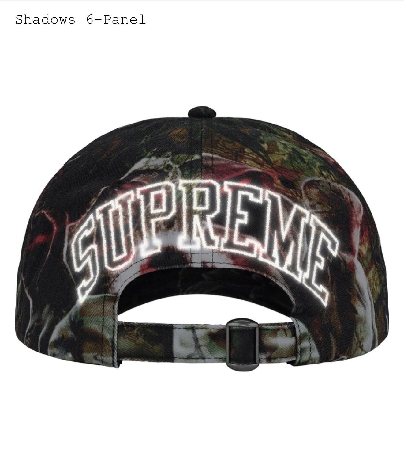 Supreme Shadows 6-Panel Hat Size ONE SIZE - 8 Thumbnail