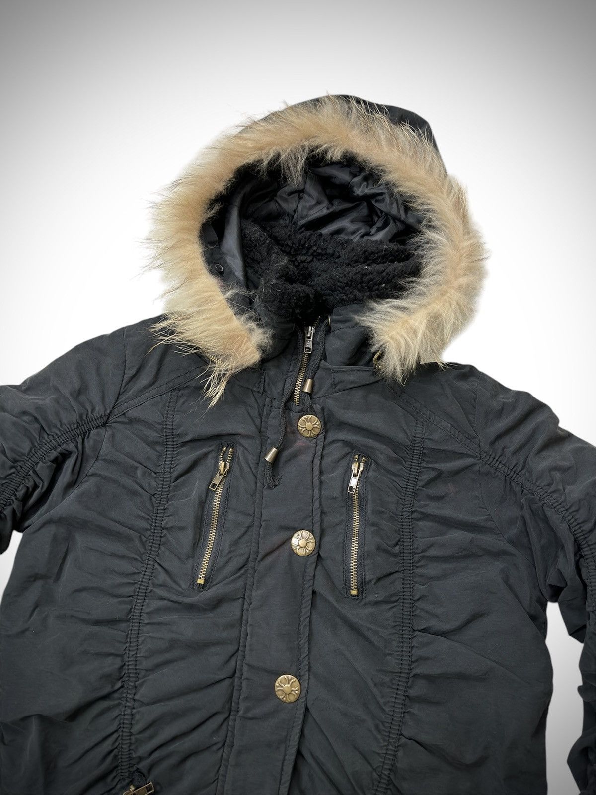Japanese Brand 2000’s Archive Gimmick Military Mods Coat Ifsix Lgb Style Size US M / EU 48-50 / 2 - 2 Thumbnail