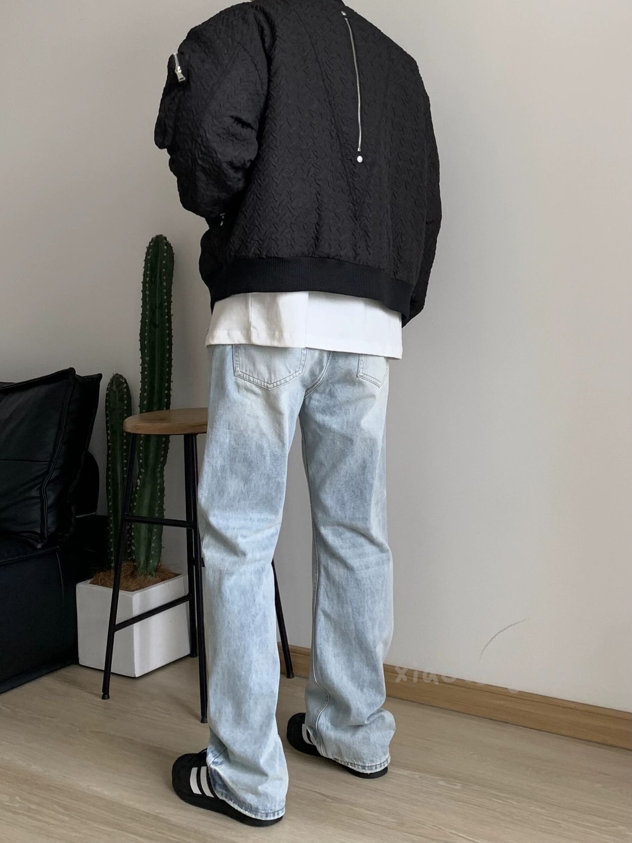 Jean × Vintage washed faded cleanfit yuppie y2k bootcut jeans Size US 30 / EU 46 - 10 Thumbnail