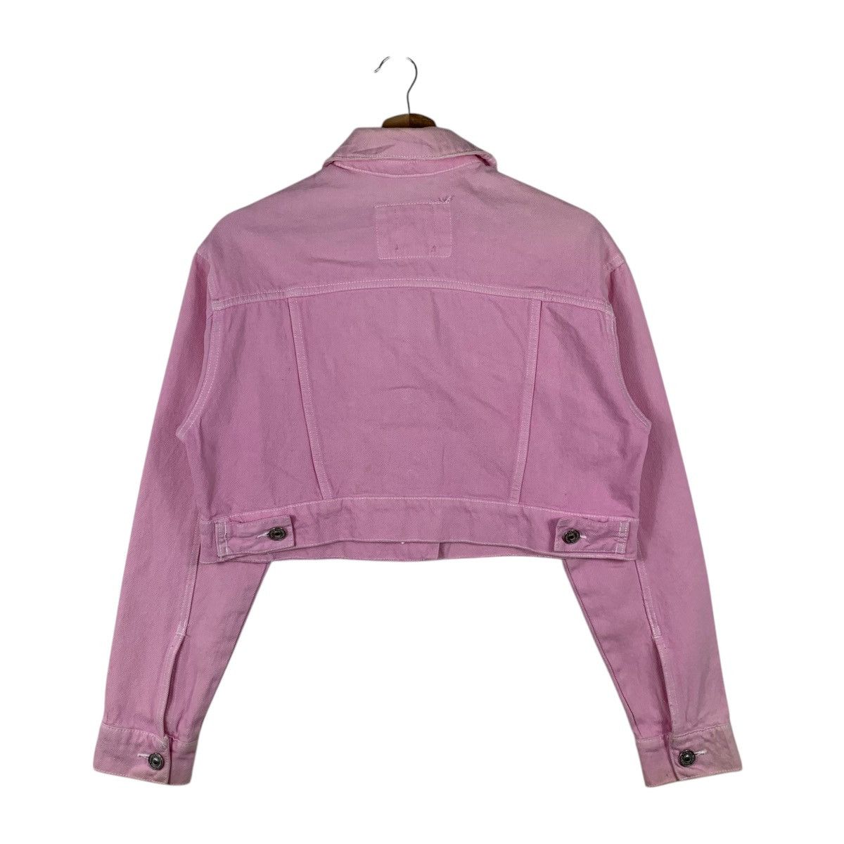 Bershka × Japanese Brand BERSHKA Girl Denim Japanese Brand Casualwear Denim Jacket Size XS / US 0-2 / IT 36-38 - 2 Thumbnail