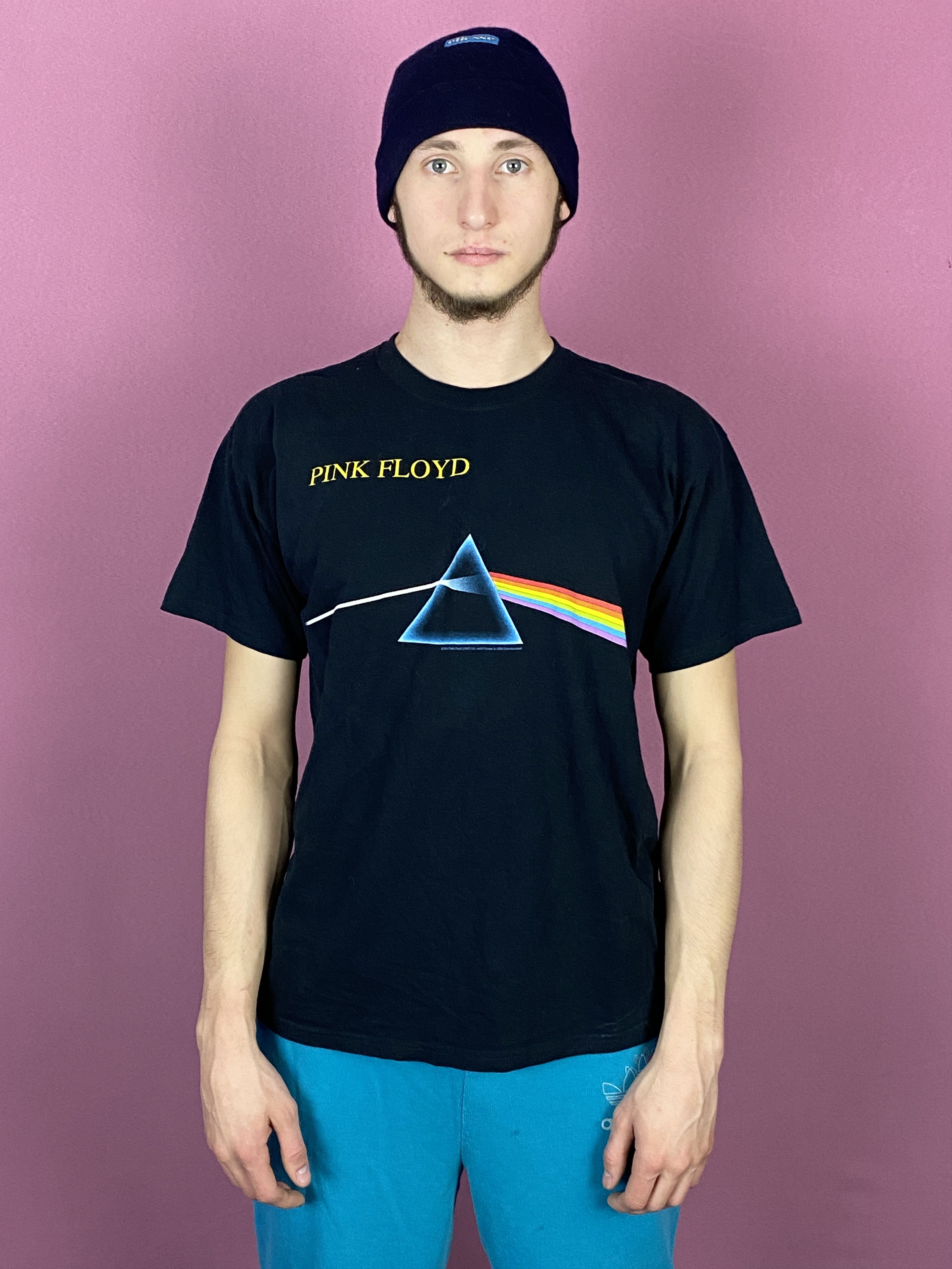 Gildan × Pink Floyd × Vintage 2008 Pink Floyd Dark Side of the Moon Vintage Band T-Shirt Size US L / EU 52-54 / 3 - 3 Thumbnail