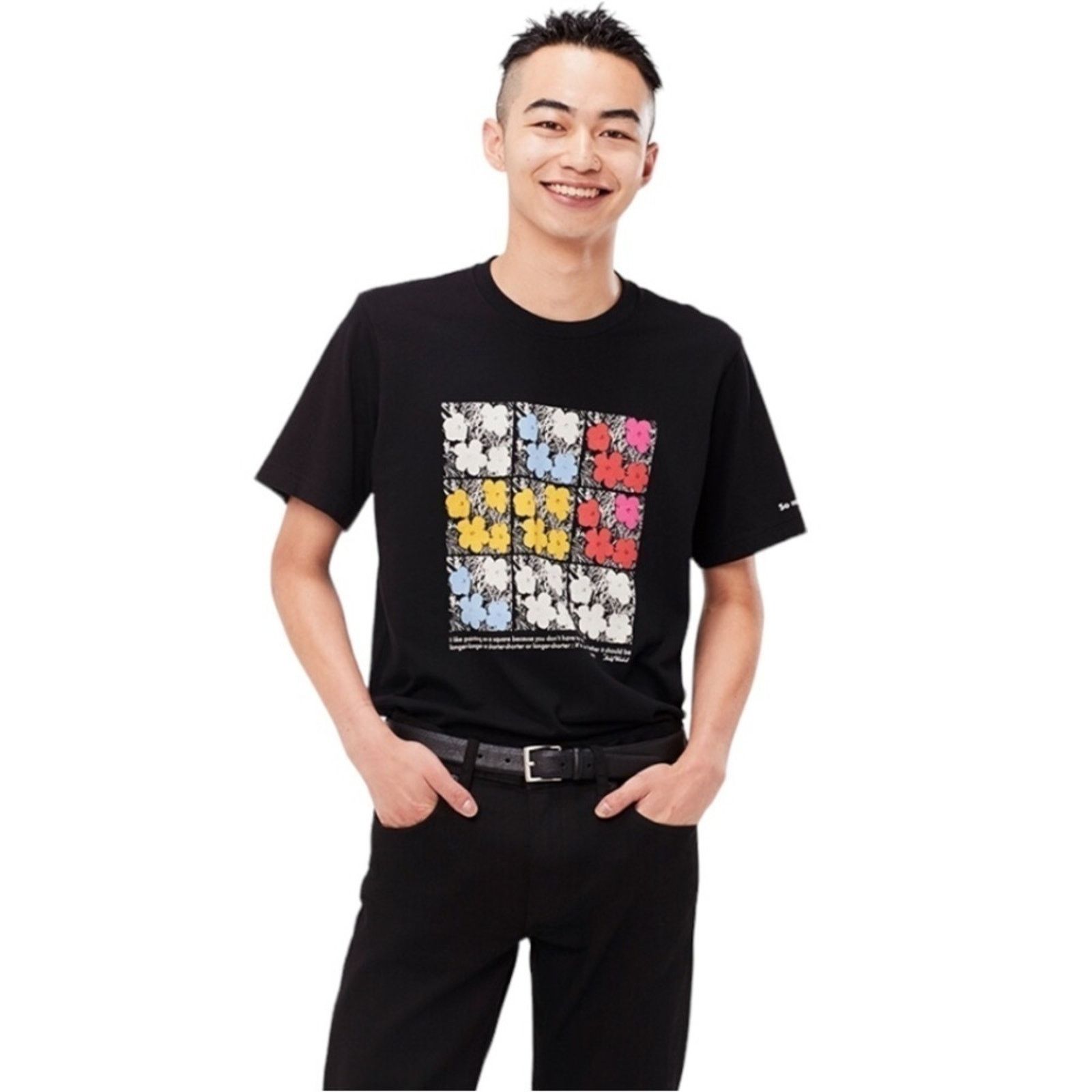 Andy Warhol × Uniqlo Uniqlo X Andy Warhol Pop Art Flowers Tee 