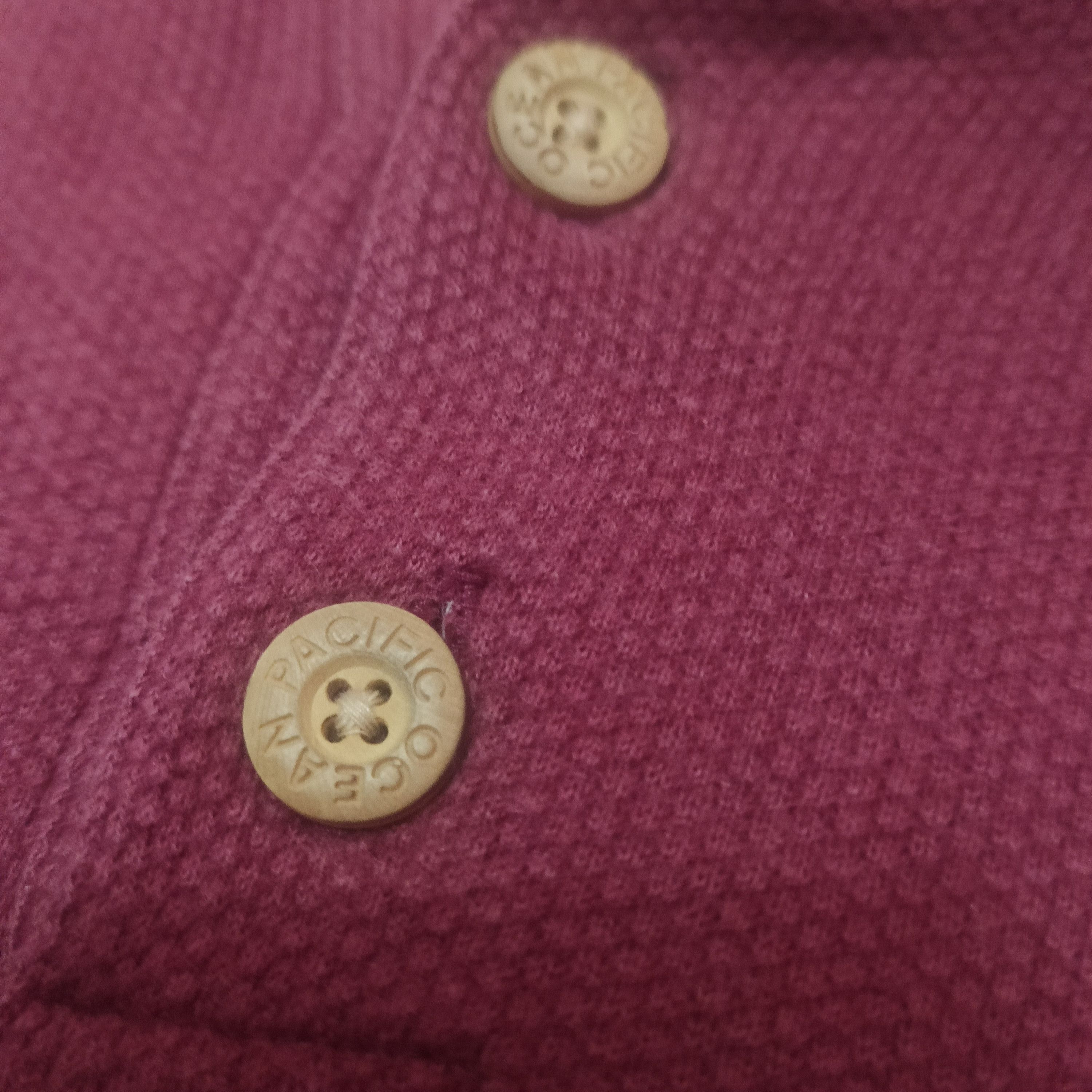 Sun faded vtg Ocean Pacific shirt collar button up
