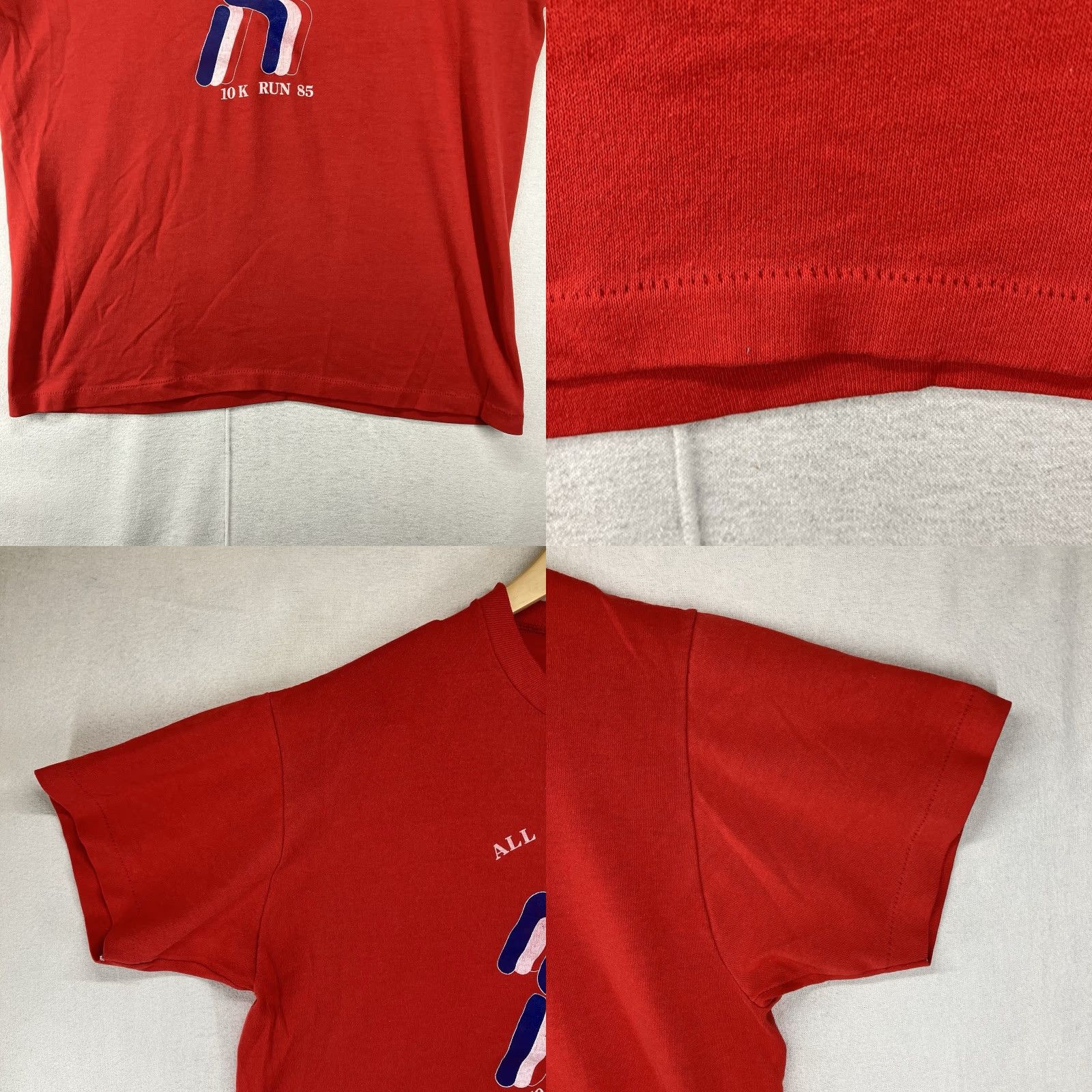 Vintage VINTAGE 80s Gulf Coast Sportswear T-Shirt Men Red Crew Neck Short Sleeve H-E-B Graphic Print Classic Slim Fit L Size US L / EU 52-54 / 3 - 9 Thumbnail