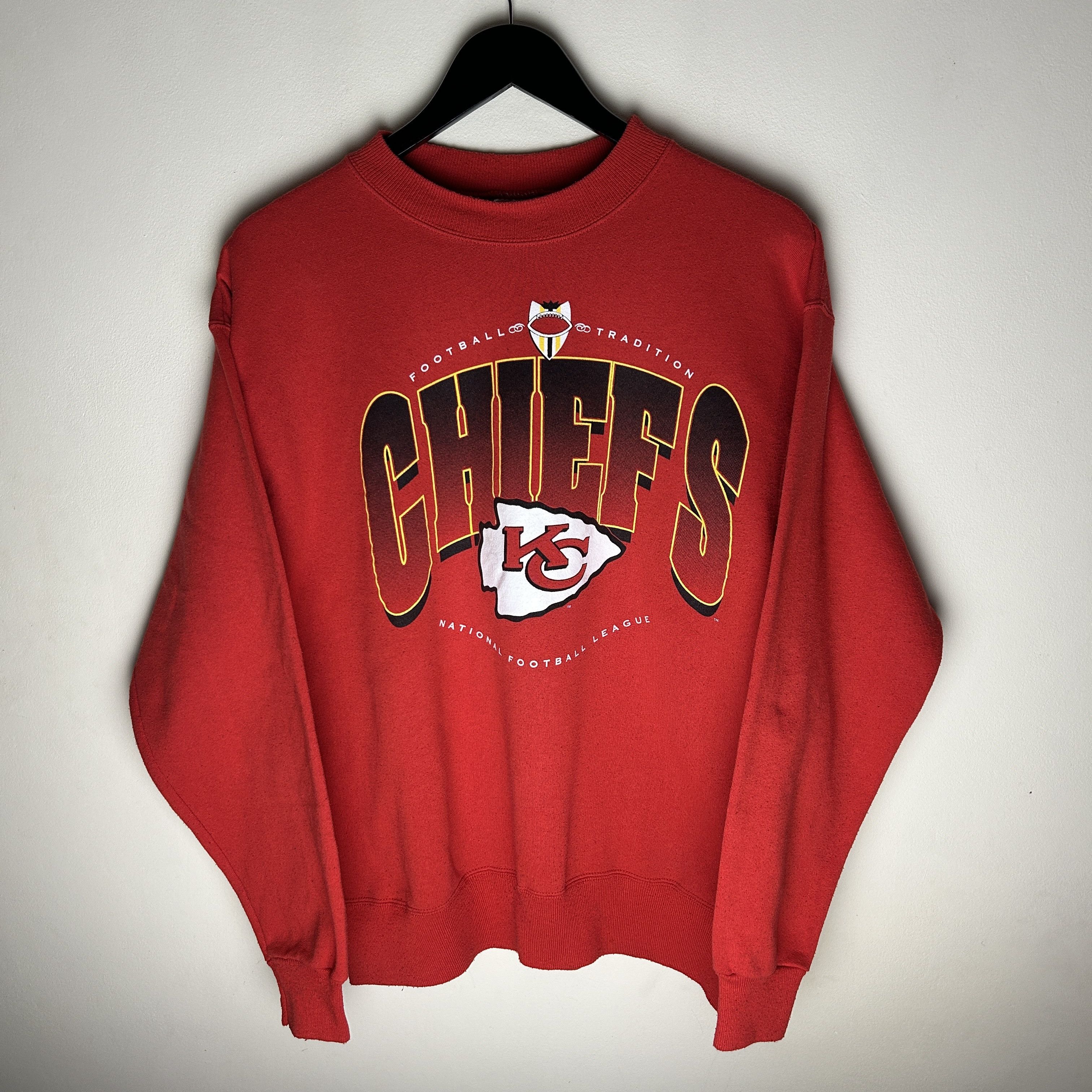 Hanes Vintage Kansas City Chiefs NFL Sweatshirt Crewneck Size US L / EU 52-54 / 3 - 1 Thumbnail