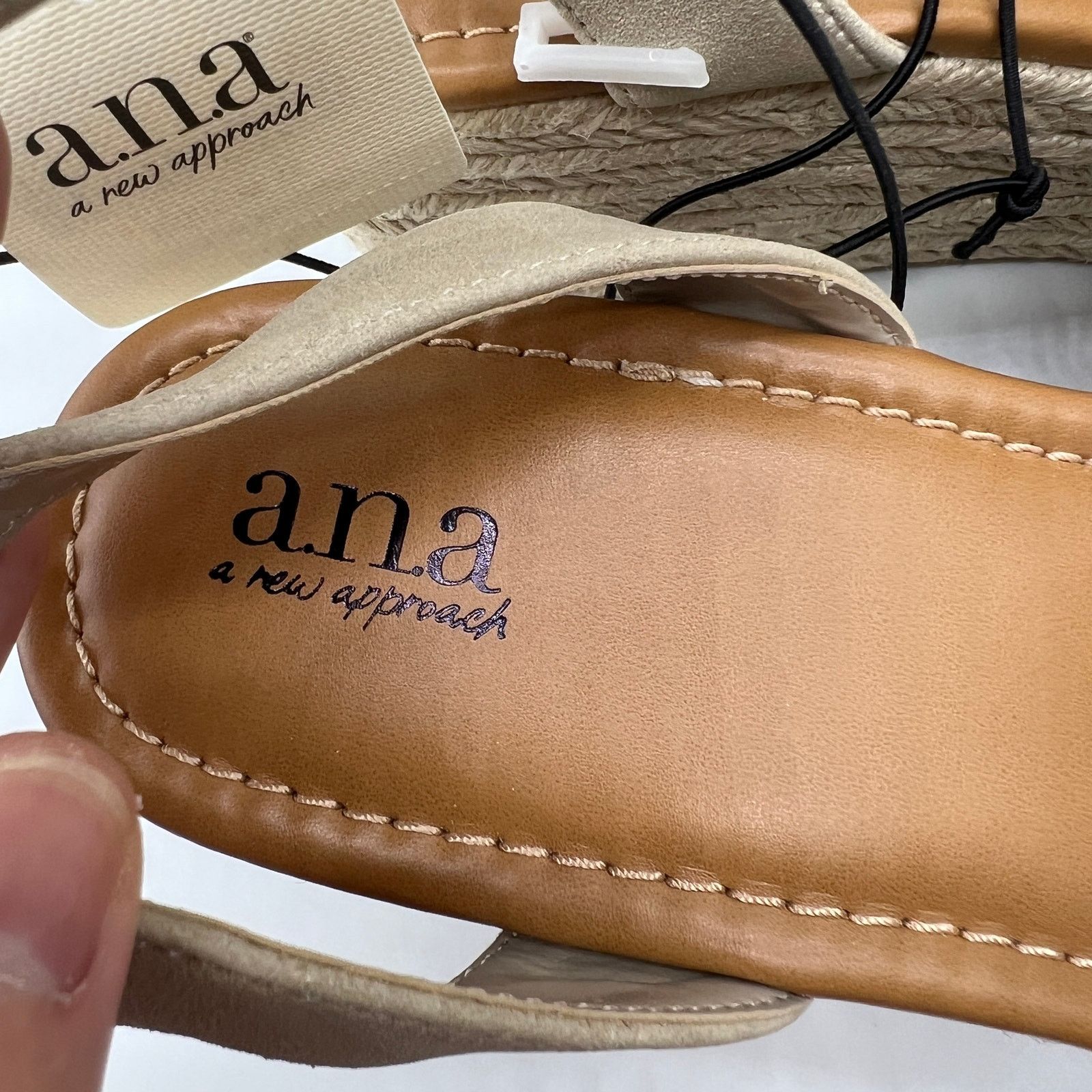 Other a.n.a Laskie Women Shoes Ankle Buckle Strap Sandals Size US 11 / IT 41 - 5 Thumbnail
